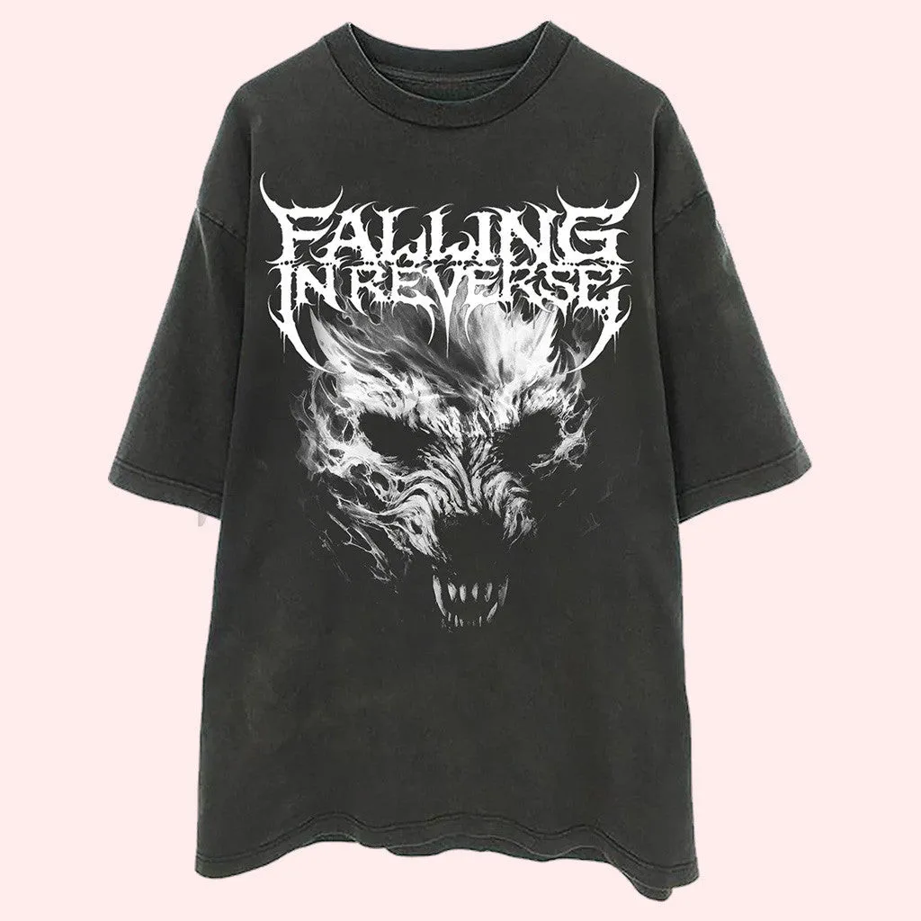 Falling In Reverse Merch Wolf TShirt Gifts For Father