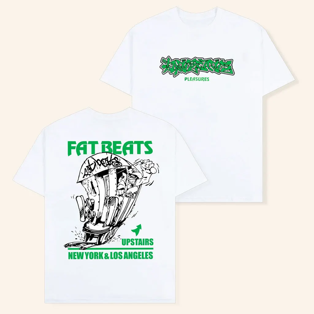 Fat Beats Merch Pleasures X Fat Beats 30Th Anniversary TShirt Gifts For Friends