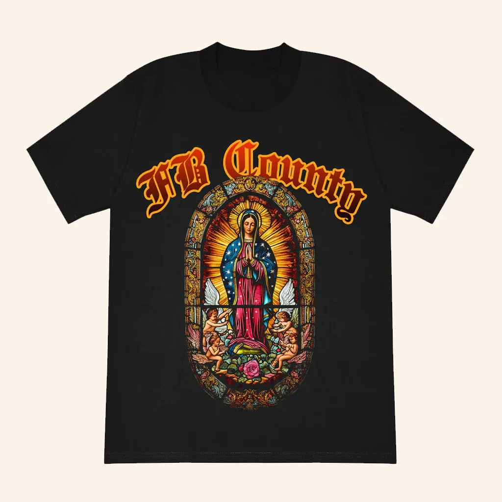 Fb County Clothing Merch Fb County Stained Glass Heavy Hard TShirt Gifts For Dudes