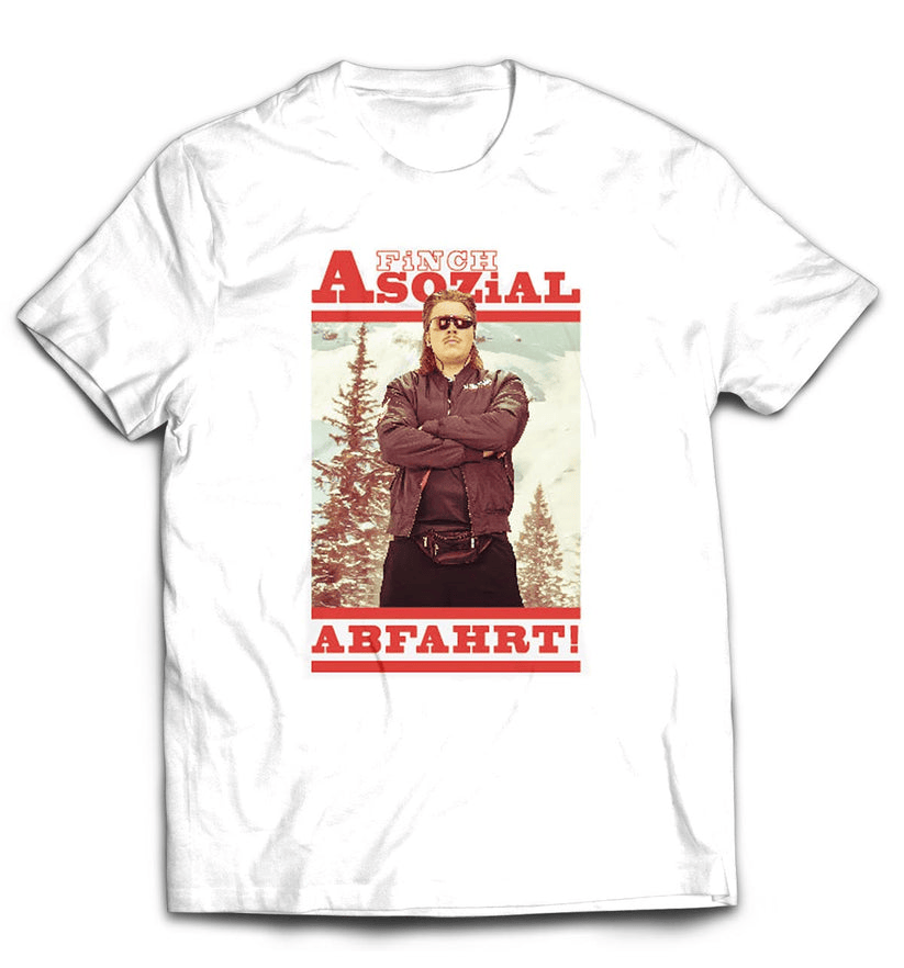 Finch Merch Band Finch Asozial Abfahrt TShirt Cool Gifts For Dad