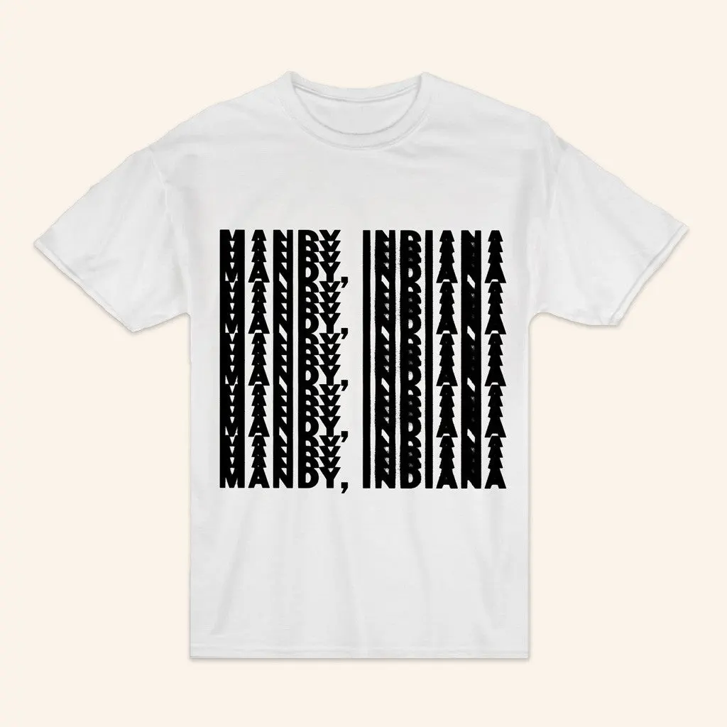 Firetalkrecs Merch Mandy Indiana Logo White TShirt Gifts For Boyfriend