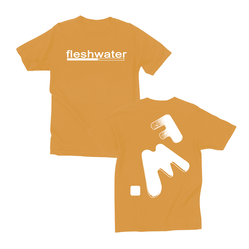 Fleshwater Merch Fleshwater Yellow Letters TShirt Fathers Day Gifts For Him