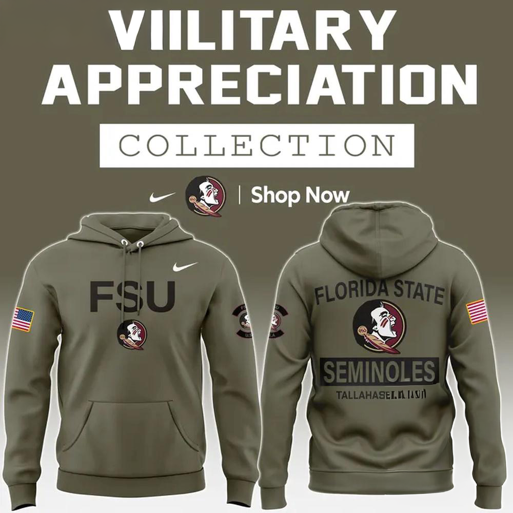 Florida State Seminoles Military Appreciation Special Edition Hoodie