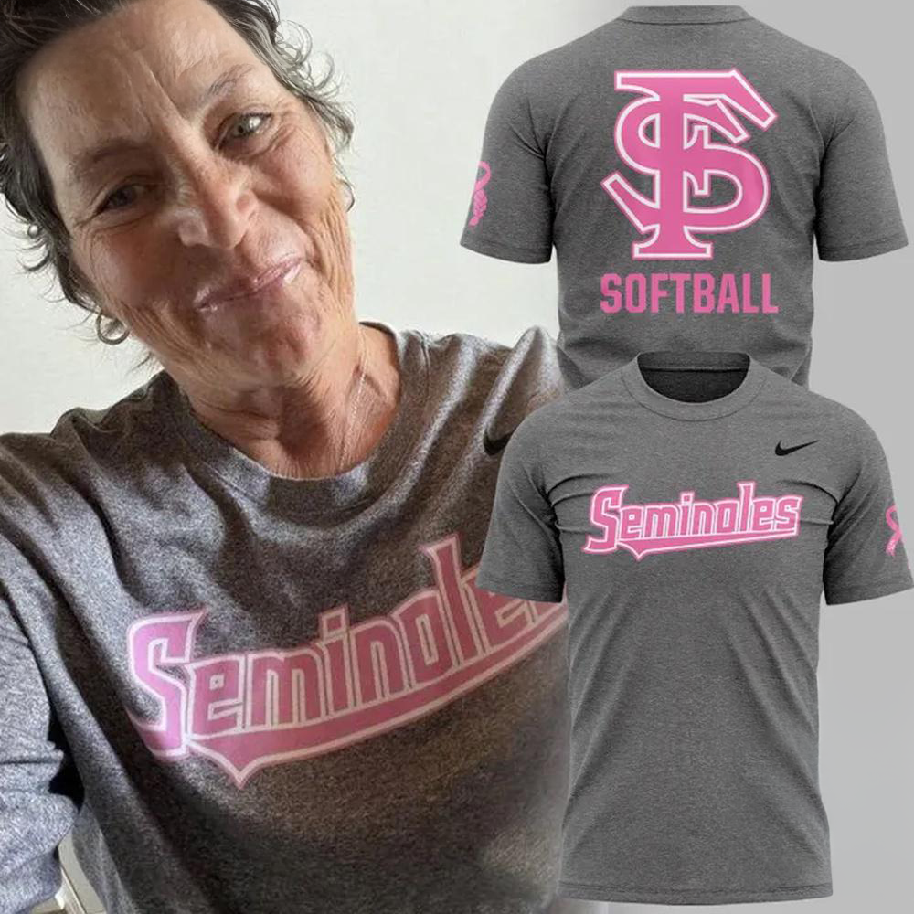 Florida State Seminoles Softball Showing Love Coach Lonni Alameda T Shirt