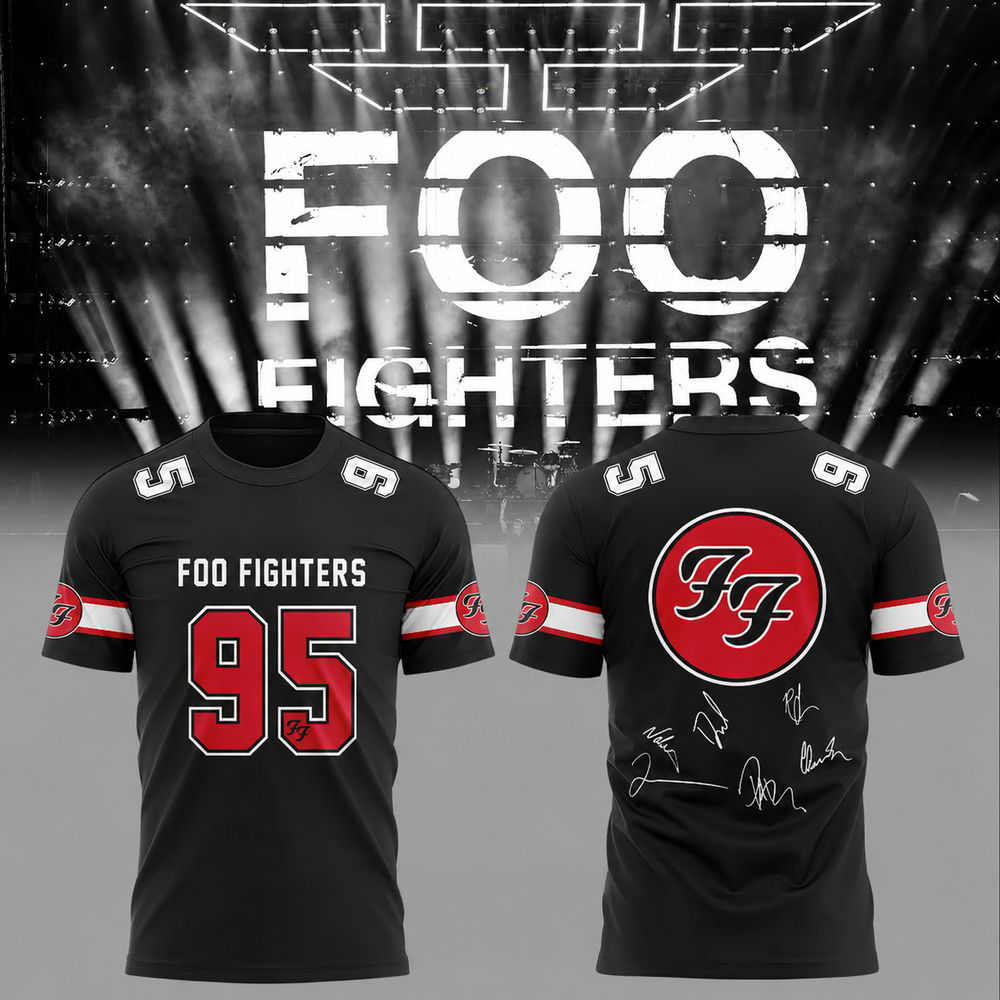Foo Fighters Take Cover Tour 2026 Limited Edition Graphic T Shirt