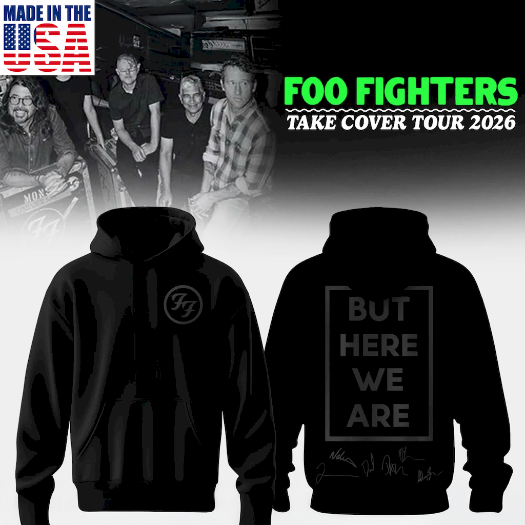 Foo Fighters Take Cover Tour Exclusive Shirt And Hoodie Collection