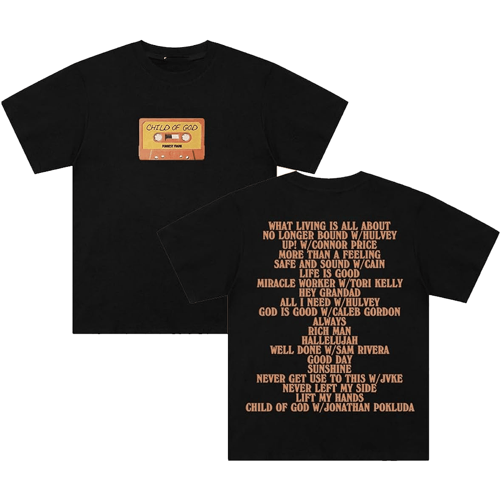 Forrest Frank Merch Forrest Frank Tour Merch Child Of God Shirt 2024 New Album Tour TShirt