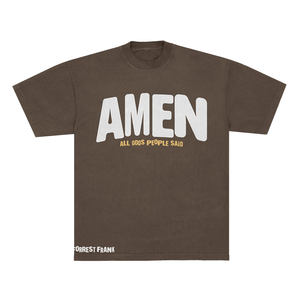 Forrest Frank Merch Forrest Frank Tour Merch Child Of God Shirt Amen Brown TShirt Dad Gifts