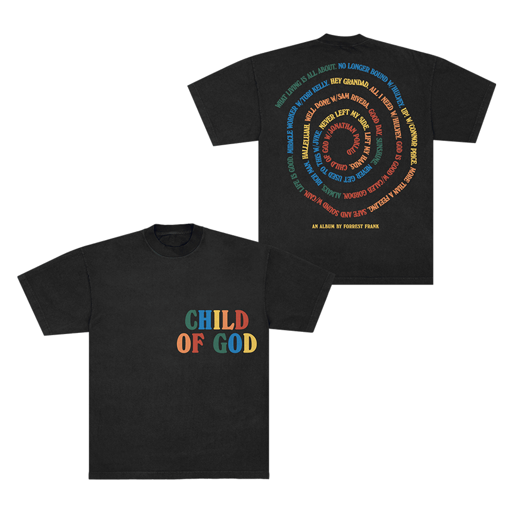 Forrest Frank Merch Forrest Frank Tour Merch Child Of God TShirt Gifts For Wife