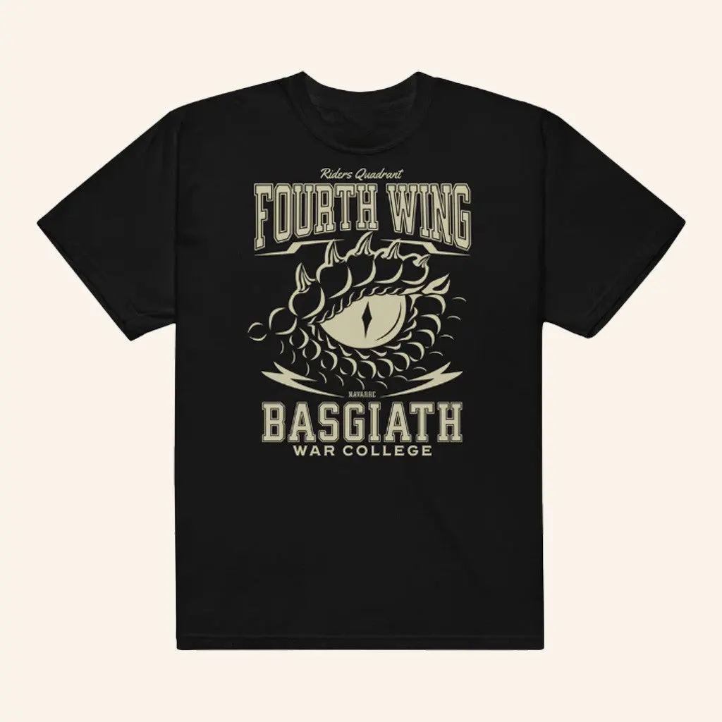 Fourth Wing Merch Fourth Wing Black TShirt Gifts For Best Friends