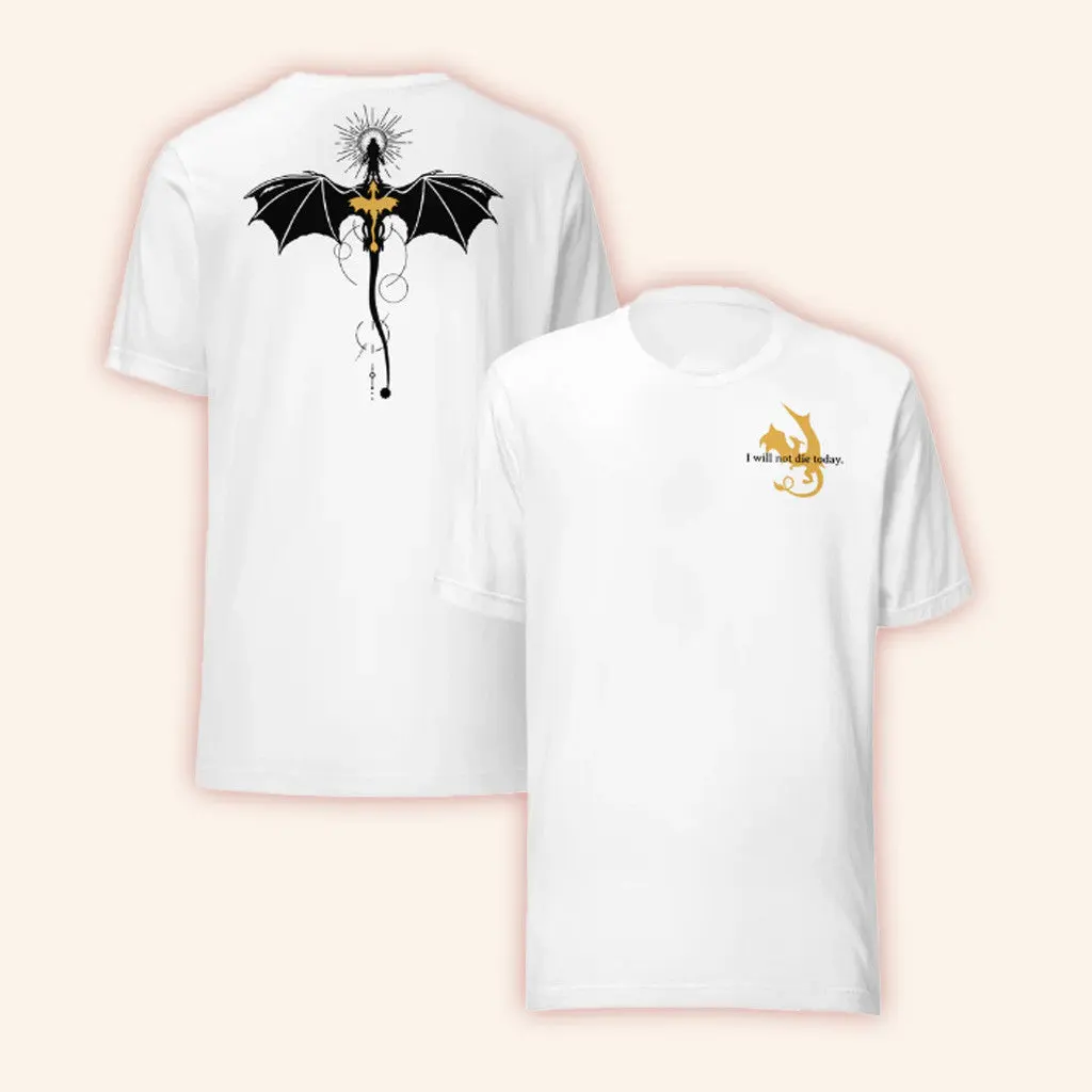 Fourth Wing Merch Violet Dragon Relic TShirt Present For Best Friends