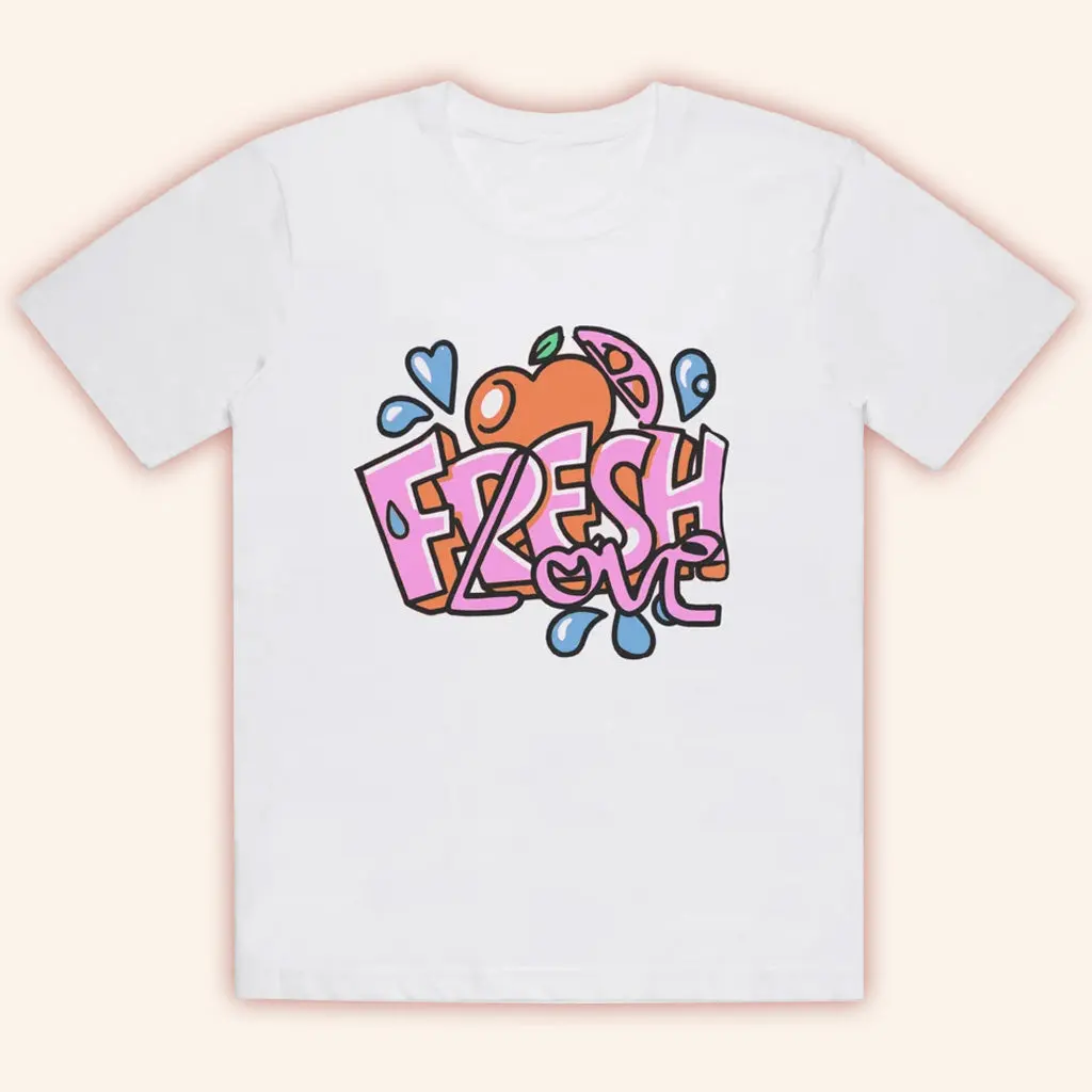 Fresh Love Merch Fresh Love Graffiti TShirt Gifts For Her