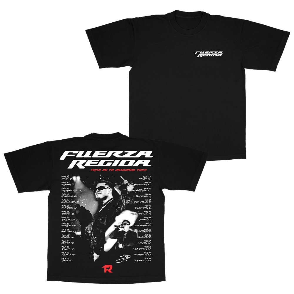Fuerza Regida Merch Fuerza Regida Pero No Te Enamores Tour TShirt Awesome Fathers Day Gifts