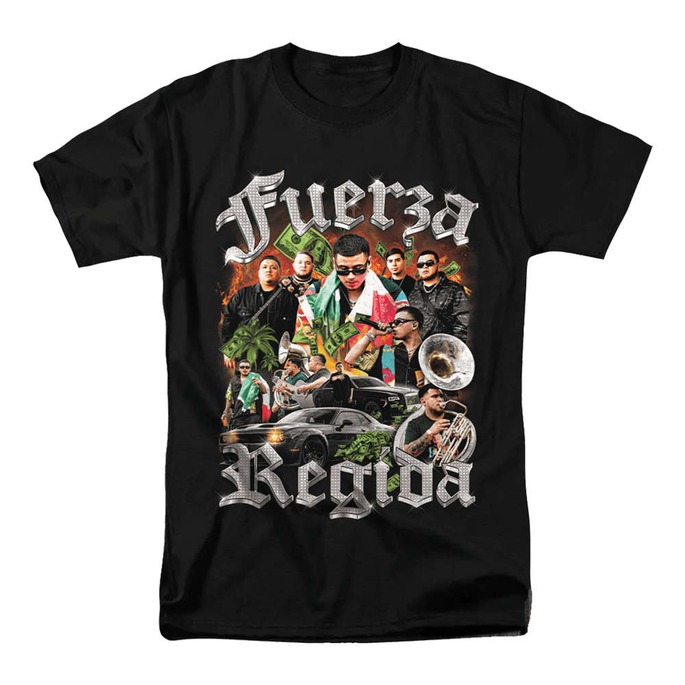 Fuerza Regida Merch Fuerza Regida TShirt Stepdad Gifts For Fathers Day