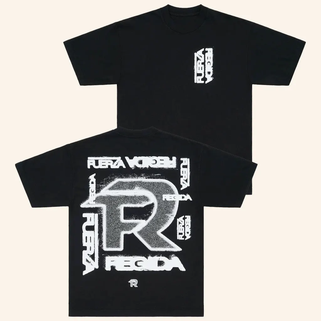 Fuerza Regida Merch PLVO Black TShirt Gift Ideas For Dudes