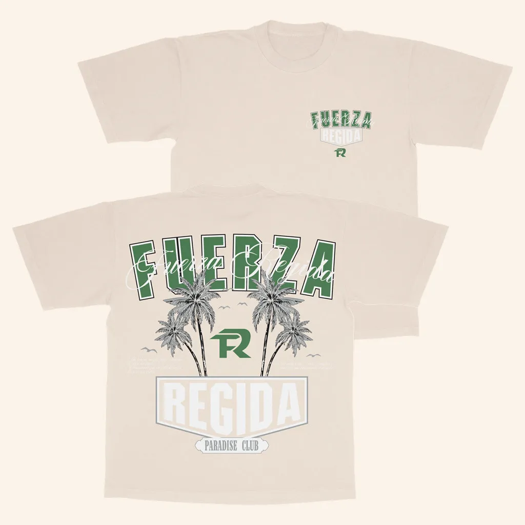 Fuerza Regida Merch Palms Paradise TShirt Husband Christmas Gift Ideas
