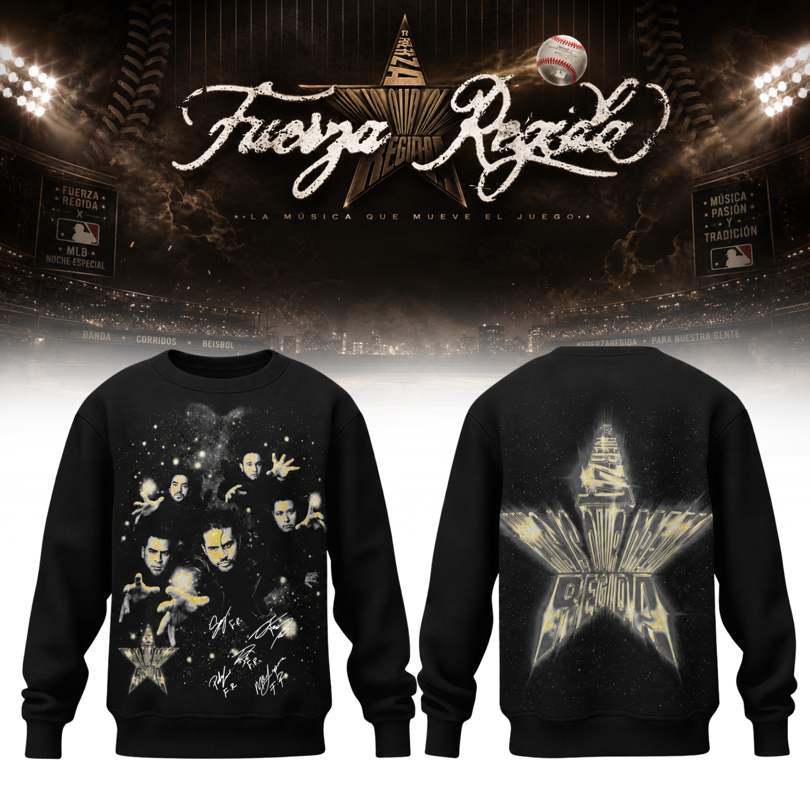 Fuerza Regida This Is Our Dream Stadium Tour 2026 Official Merchandise Sneakers