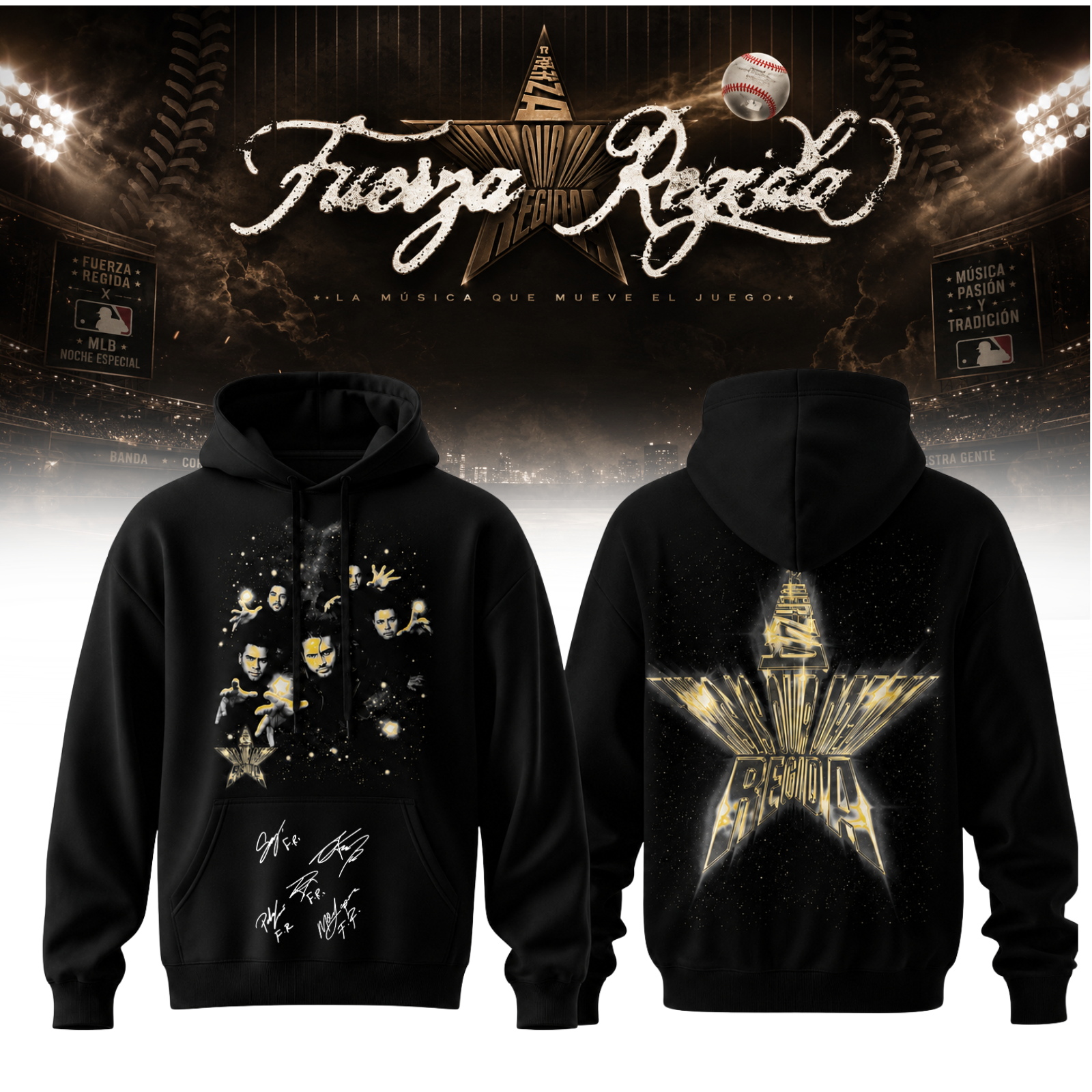 Fuerza Regida This Is Our Dream Stadium Tour 2026 Official Tour Hoodie