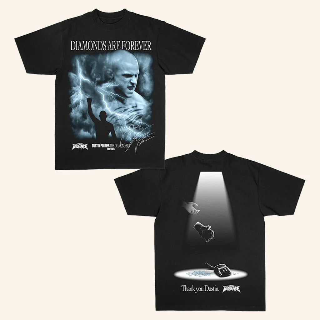 Full Violence X Dustin Poirier Merch Thank You Dustin TShirt Gift For Mens