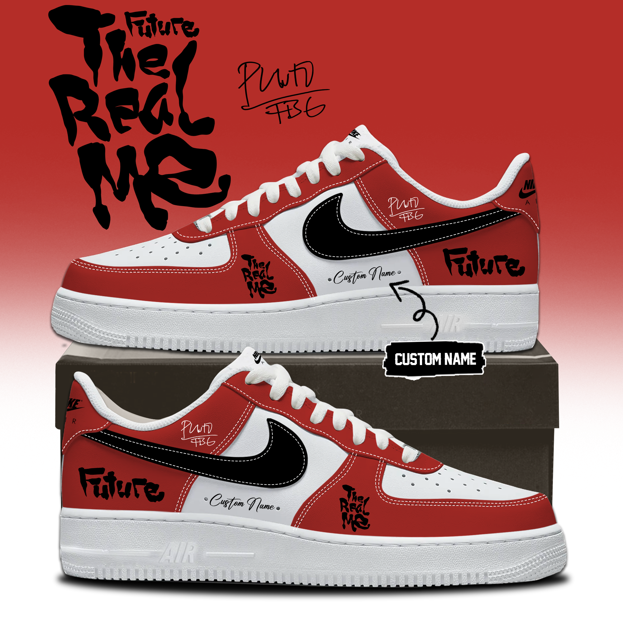 Future THE REAL ME Album Collector Edition Sneakers Gifts For Fans