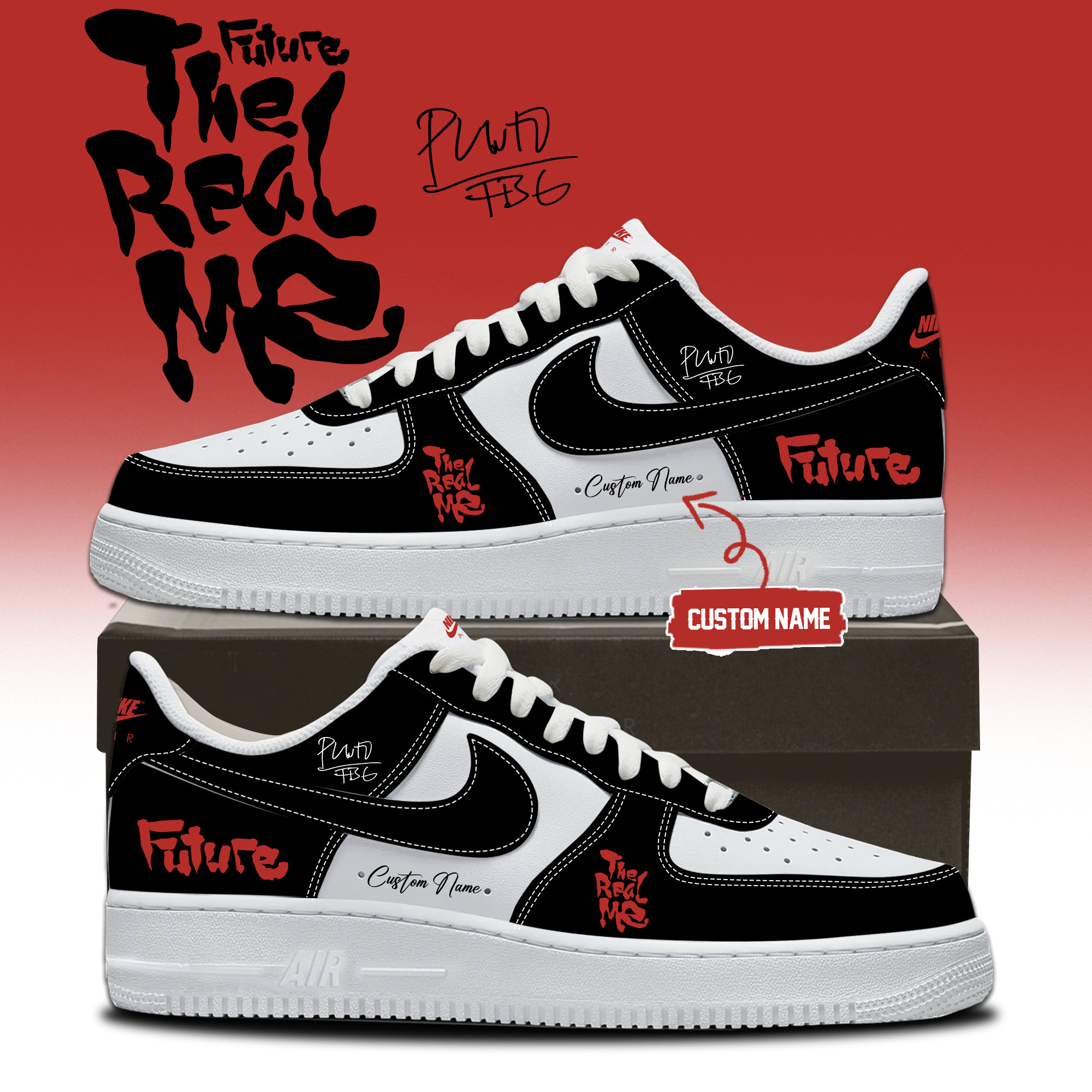 Future THE REAL ME Album Collector Signature Sneakers Edition Gifts For Fans