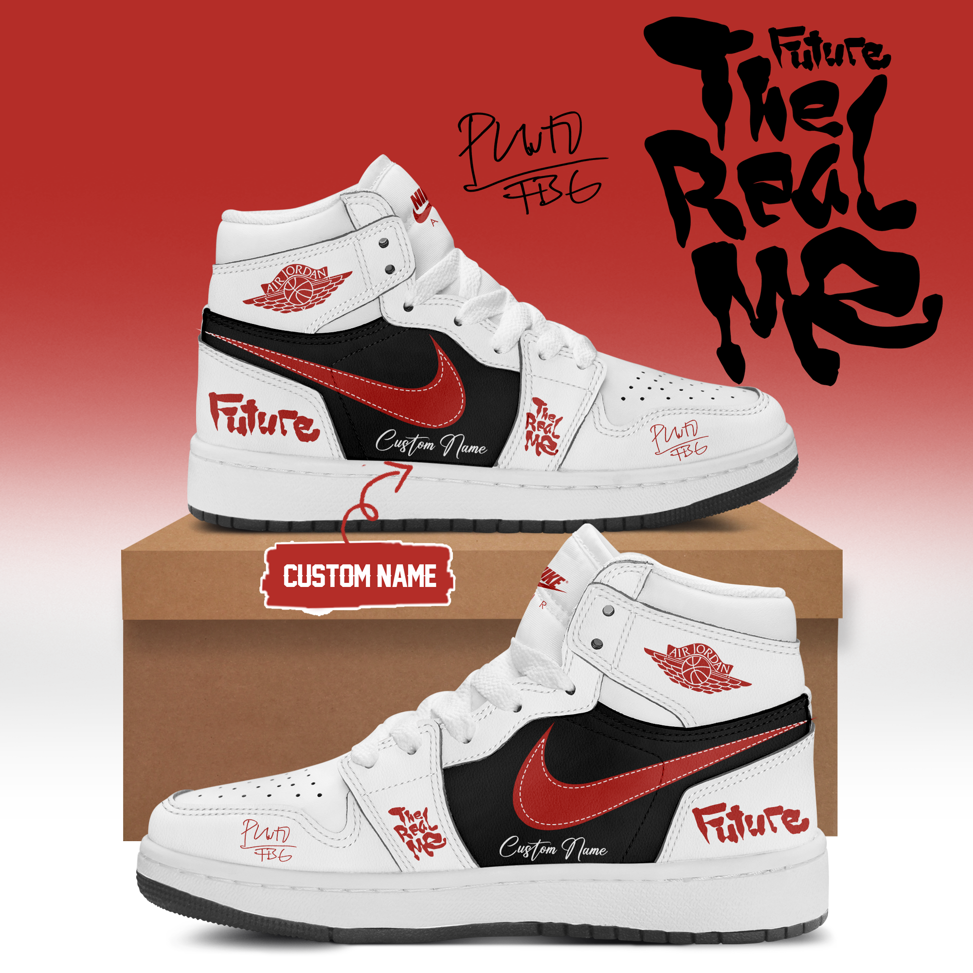 Future THE REAL ME Album Limited Concert Sneakers Gifts For Fans