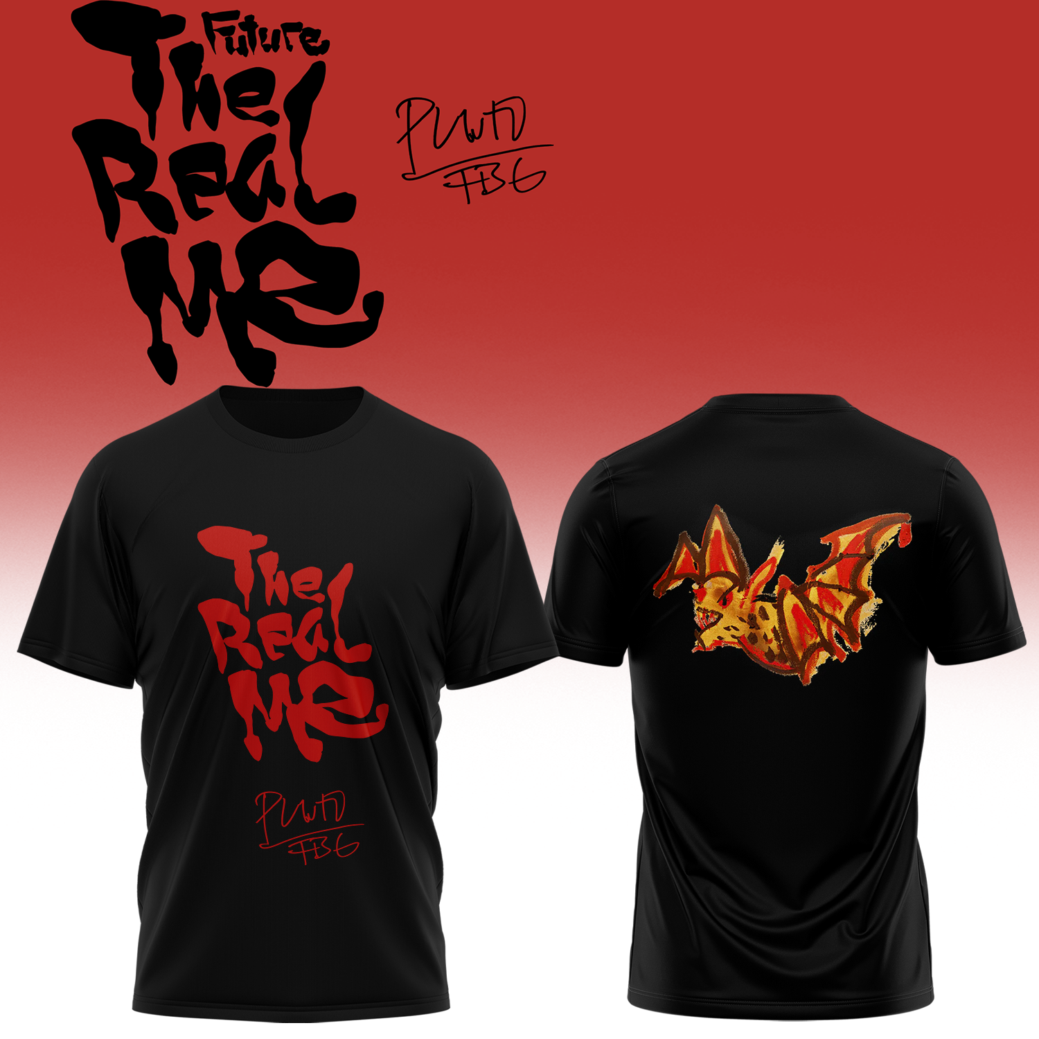 Future THE REAL ME Album Limited Edition Signature Graphic T Shirt Gifts For Fans
