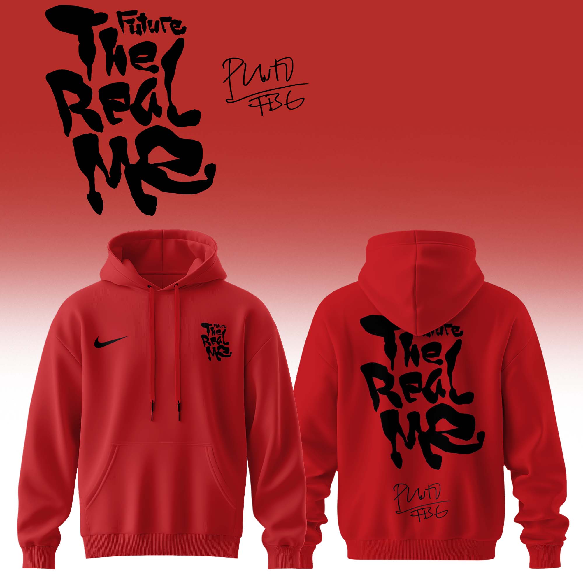 Future THE REAL ME Album Limited Edition Signature Hoodie Gifts For Fans