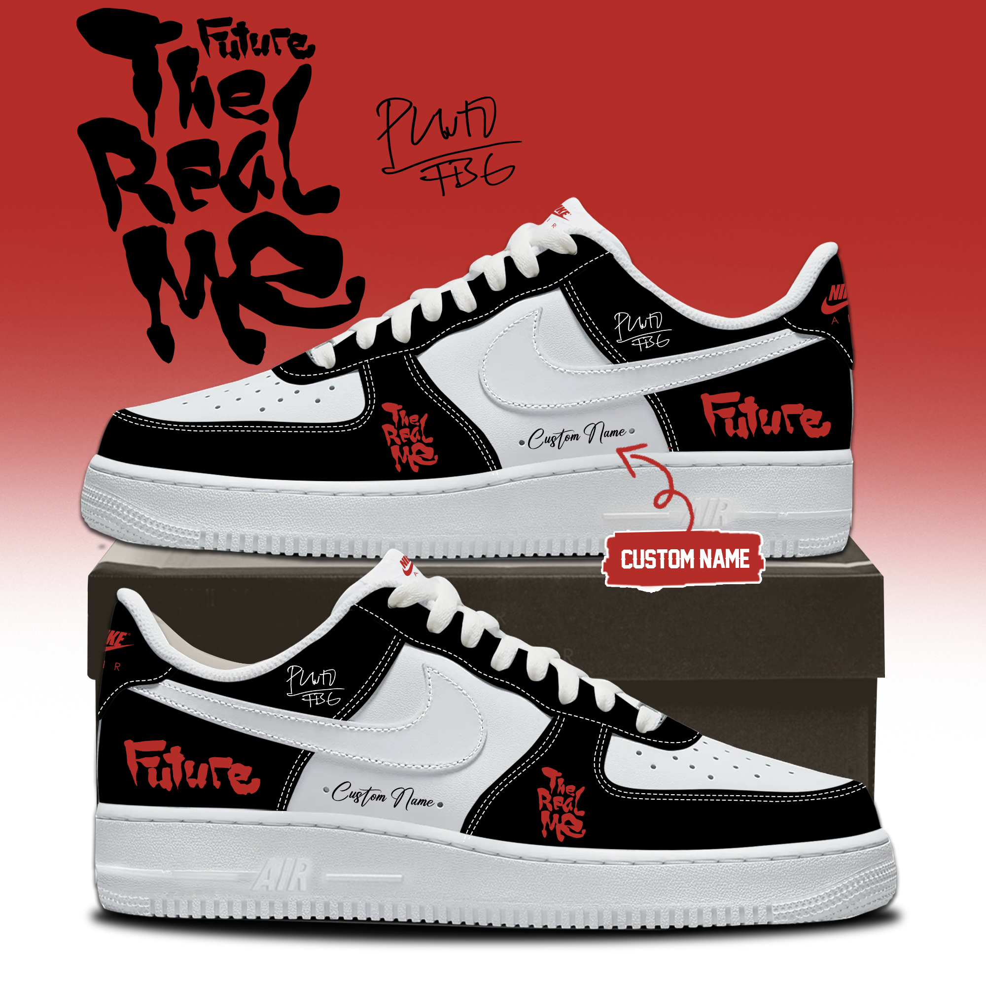 Future THE REAL ME Album Official Signature Sneakers Merchandise Gifts For Fans