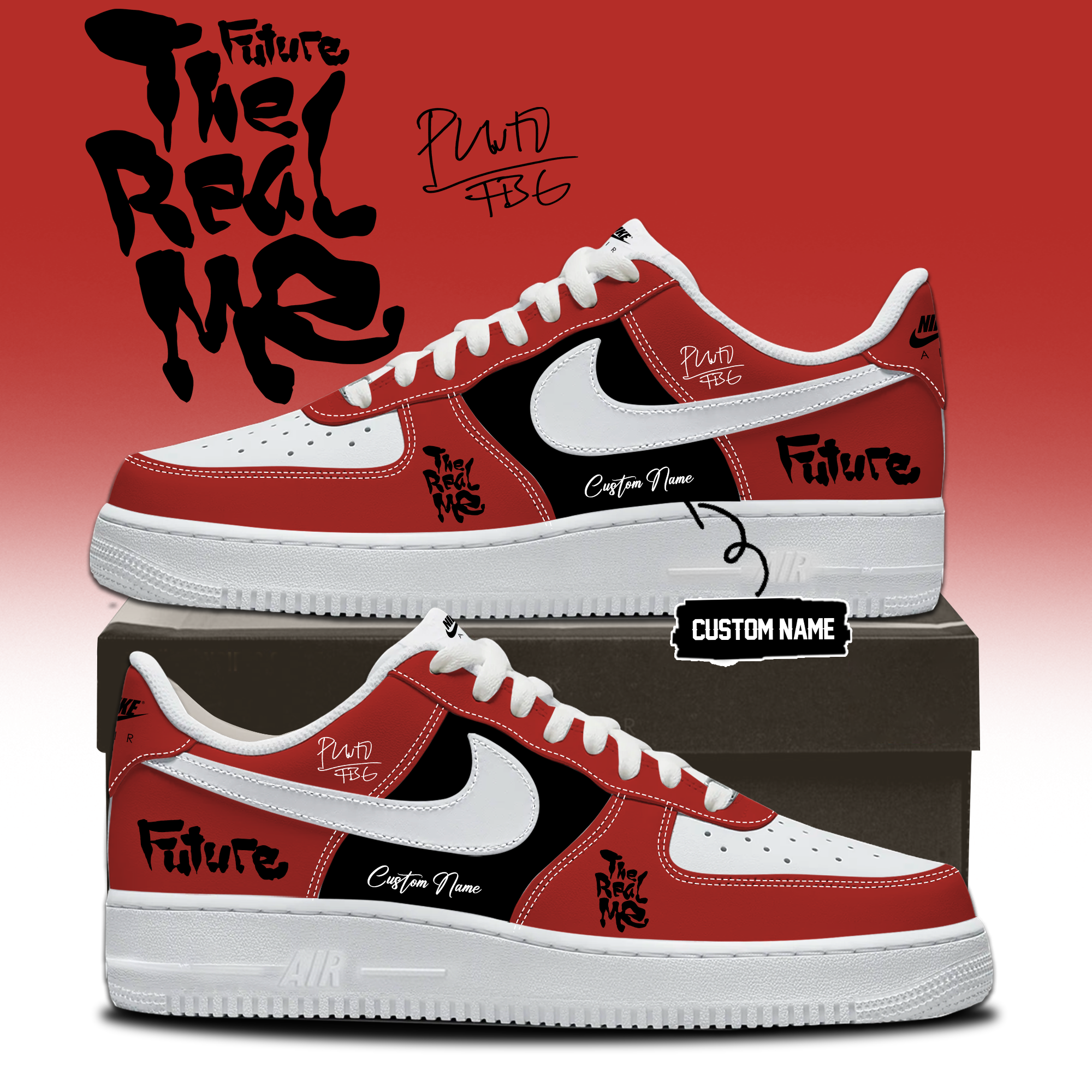 Future THE REAL ME Album Premium Concert Sneakers Gifts For Fans