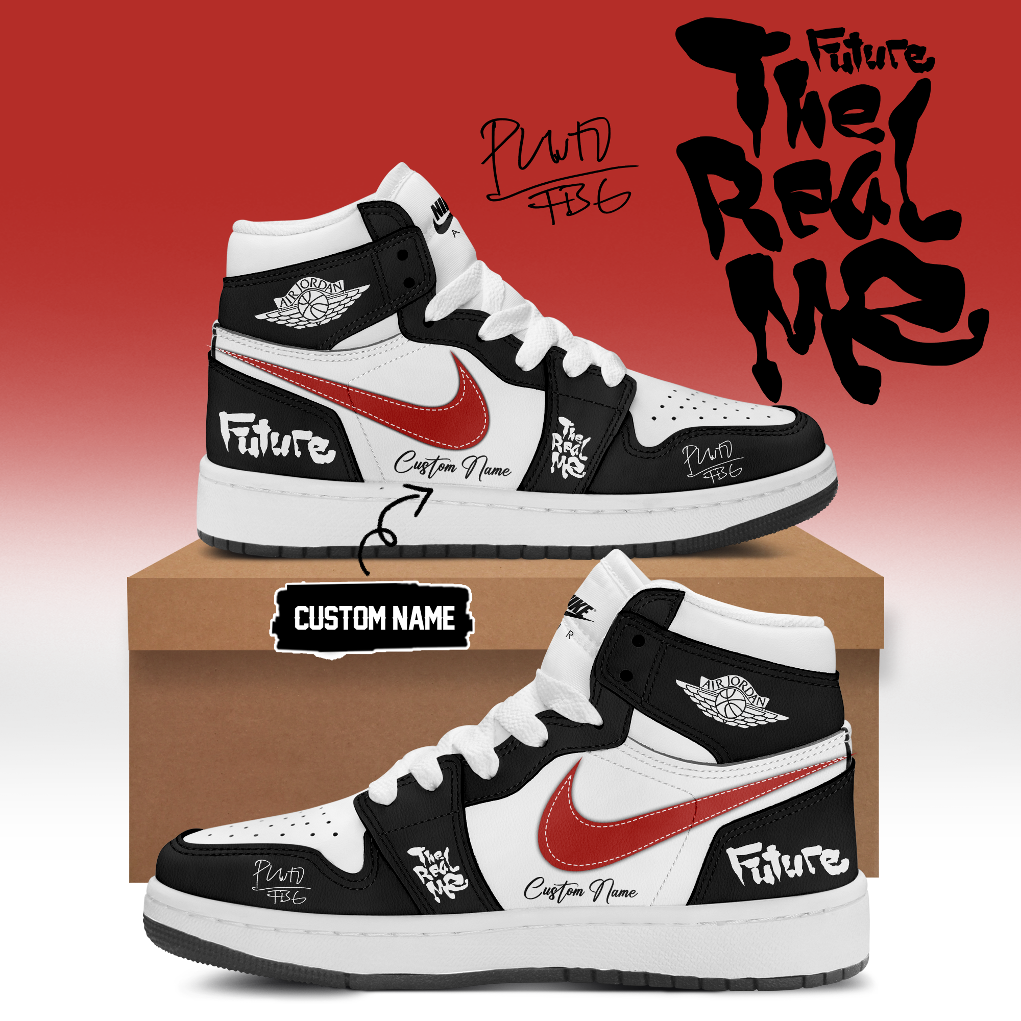 Future THE REAL ME Album Premium Limited Sneakers Gifts For Fans
