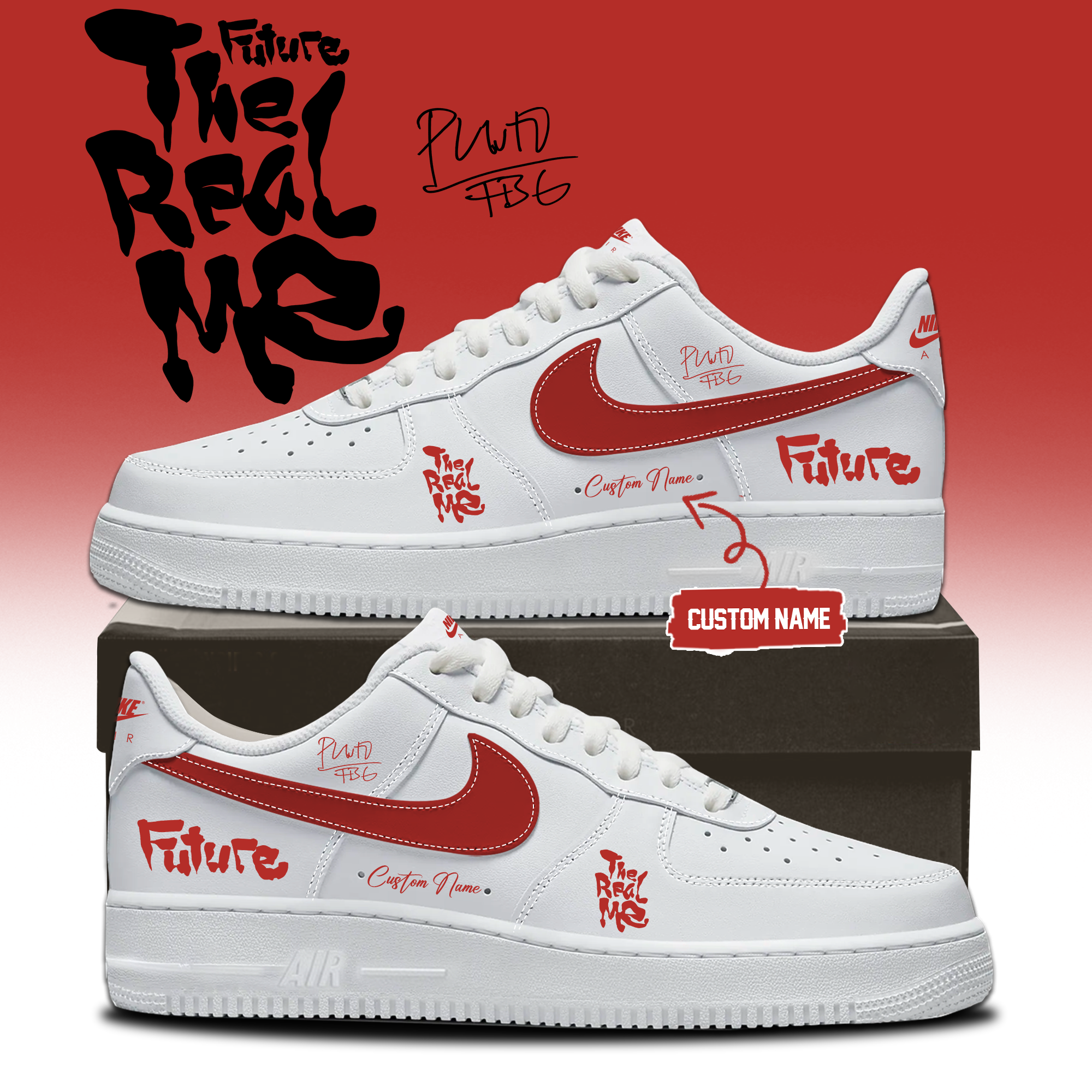 Future THE REAL ME Album Premium Music Sneakers Gifts For Fans
