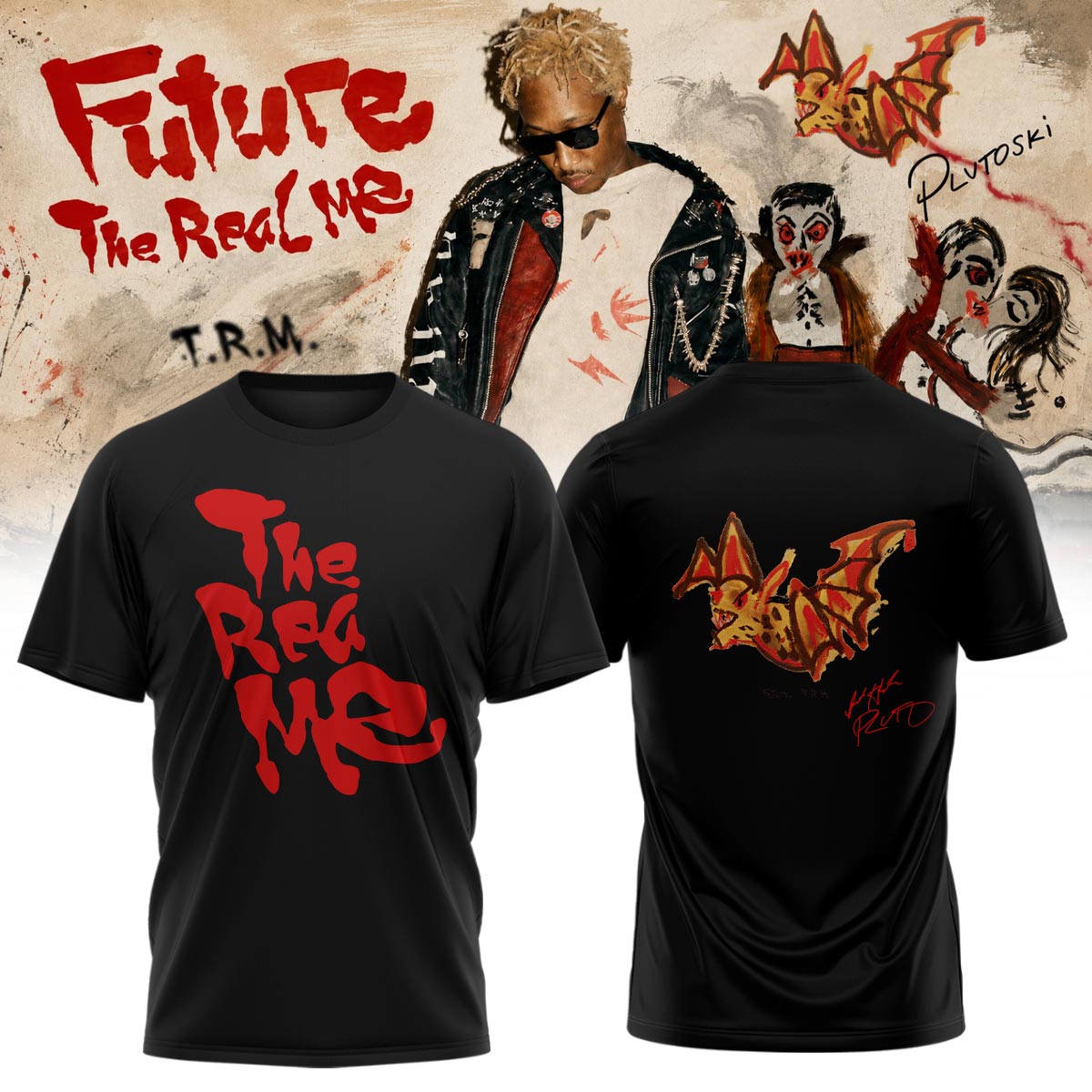Future The Real Me Collector Fan Graphic T Shirt