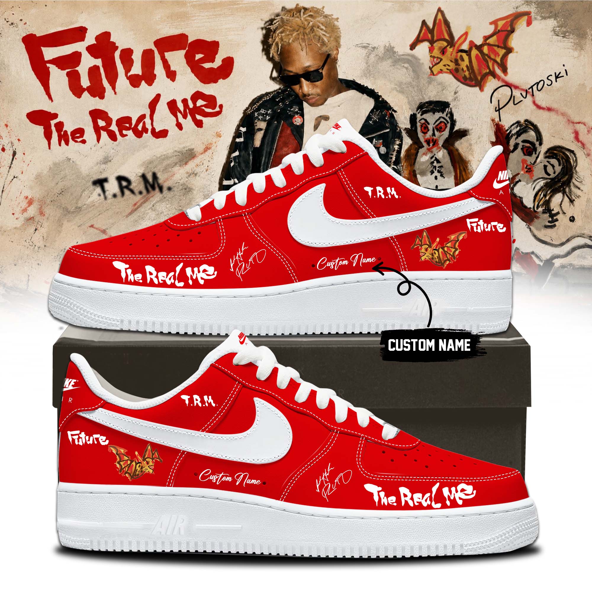 Future The Real Me Collector Signature Sneakers Edition