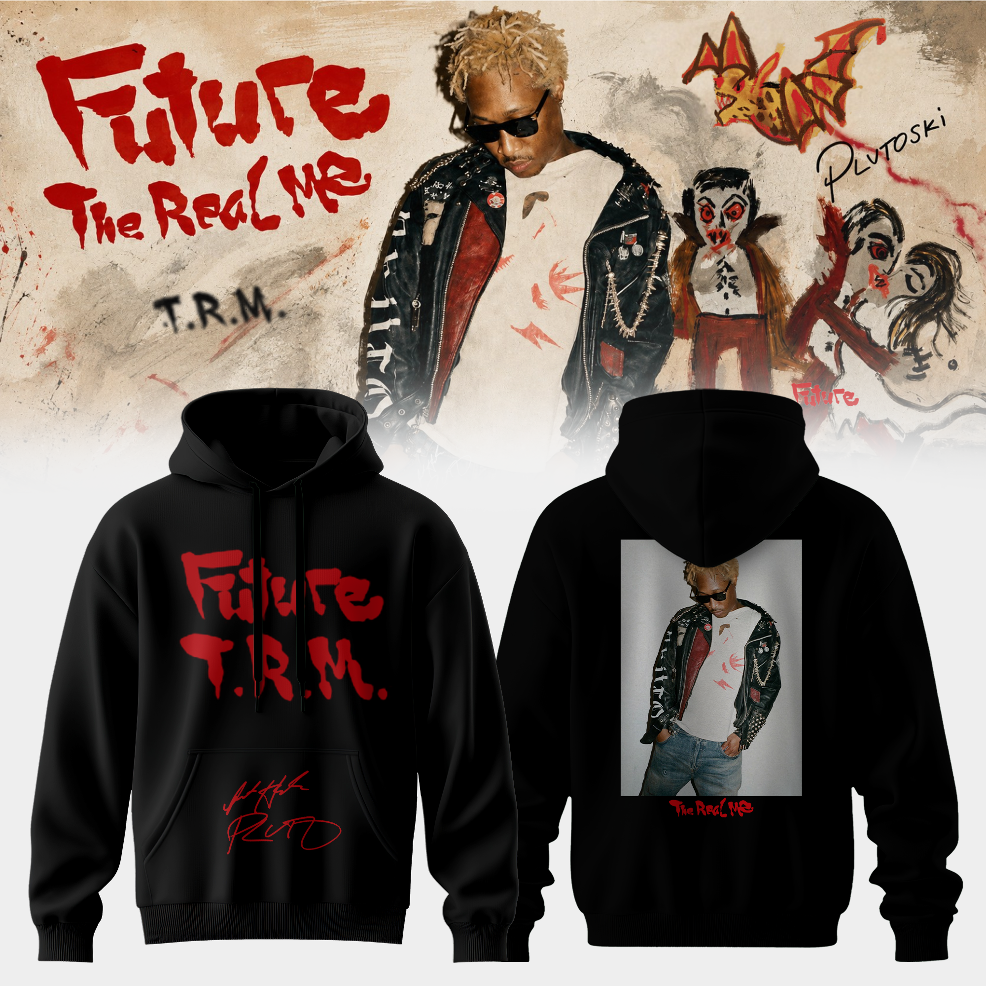 Future The Real Me Exclusive Fan Hoodie Merchandise