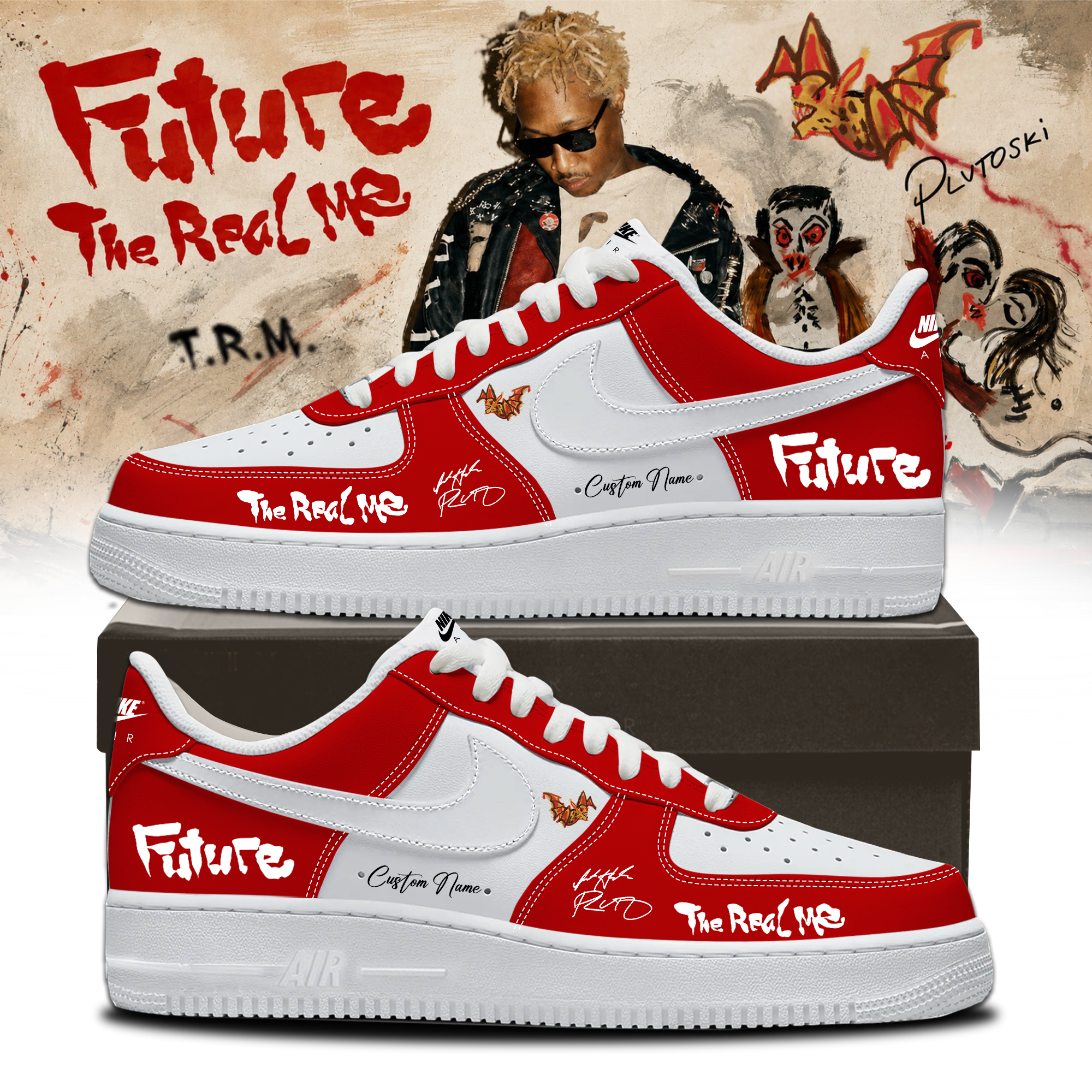 Future The Real Me Limited Edition Signature Sneakers