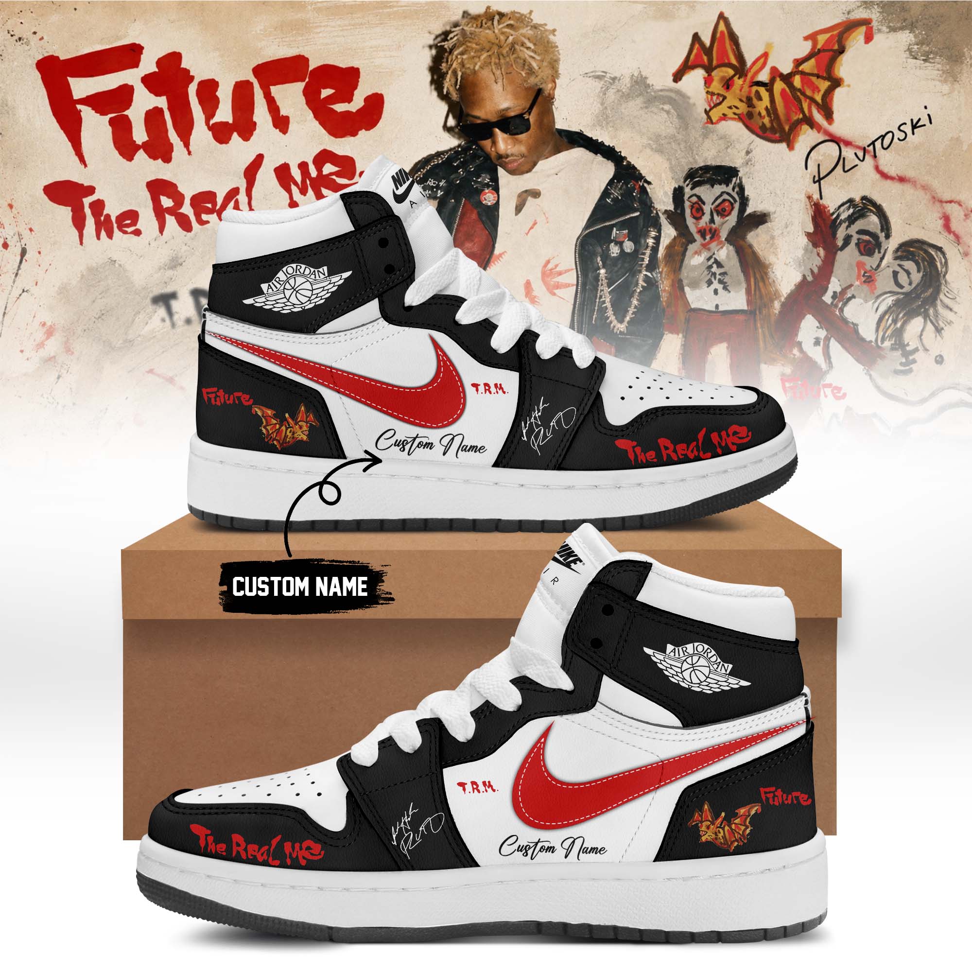 Future The Real Me Limited Fan Signature Sneakers