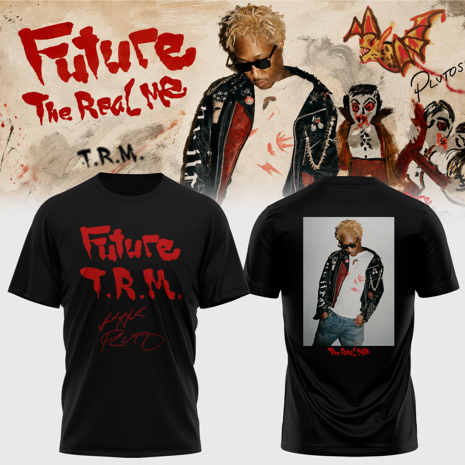 Future The Real Me Limited Merchandise Graphic Tee