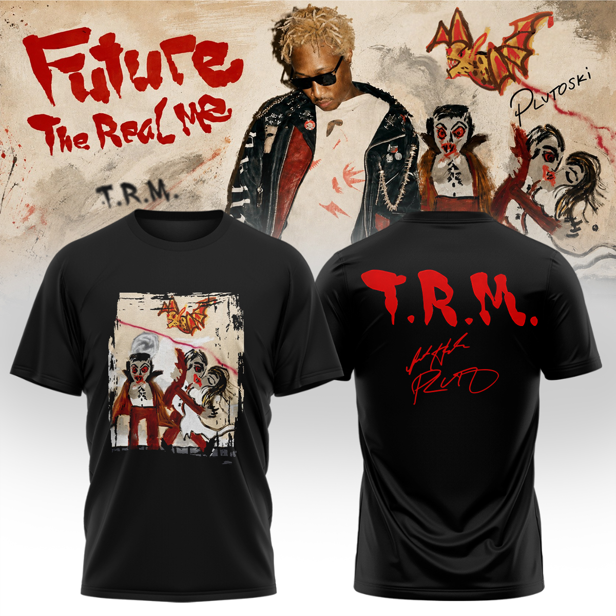 Future The Real Me Official Graphic T Shirt