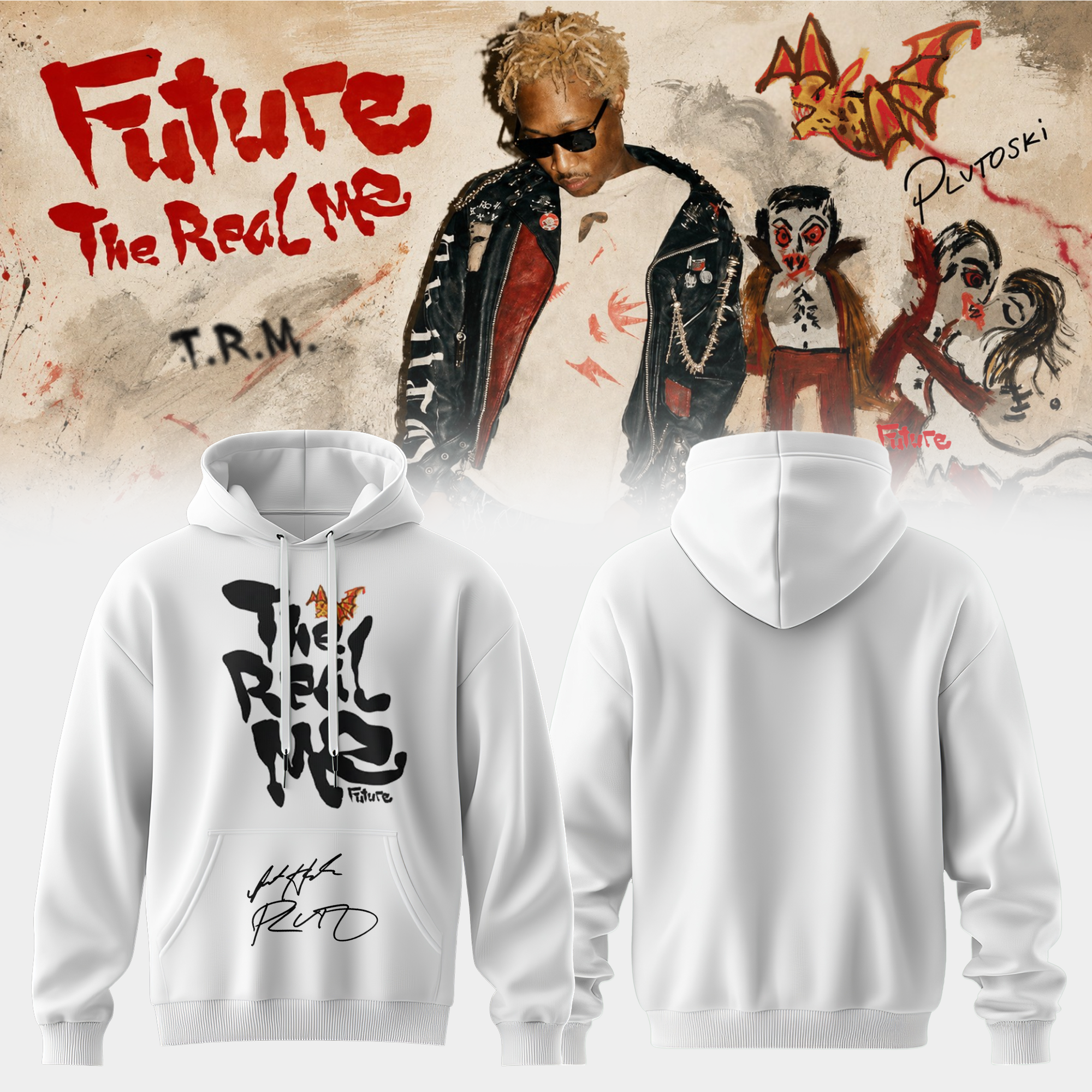 Future The Real Me Official Signature Limited Hoodie Collection