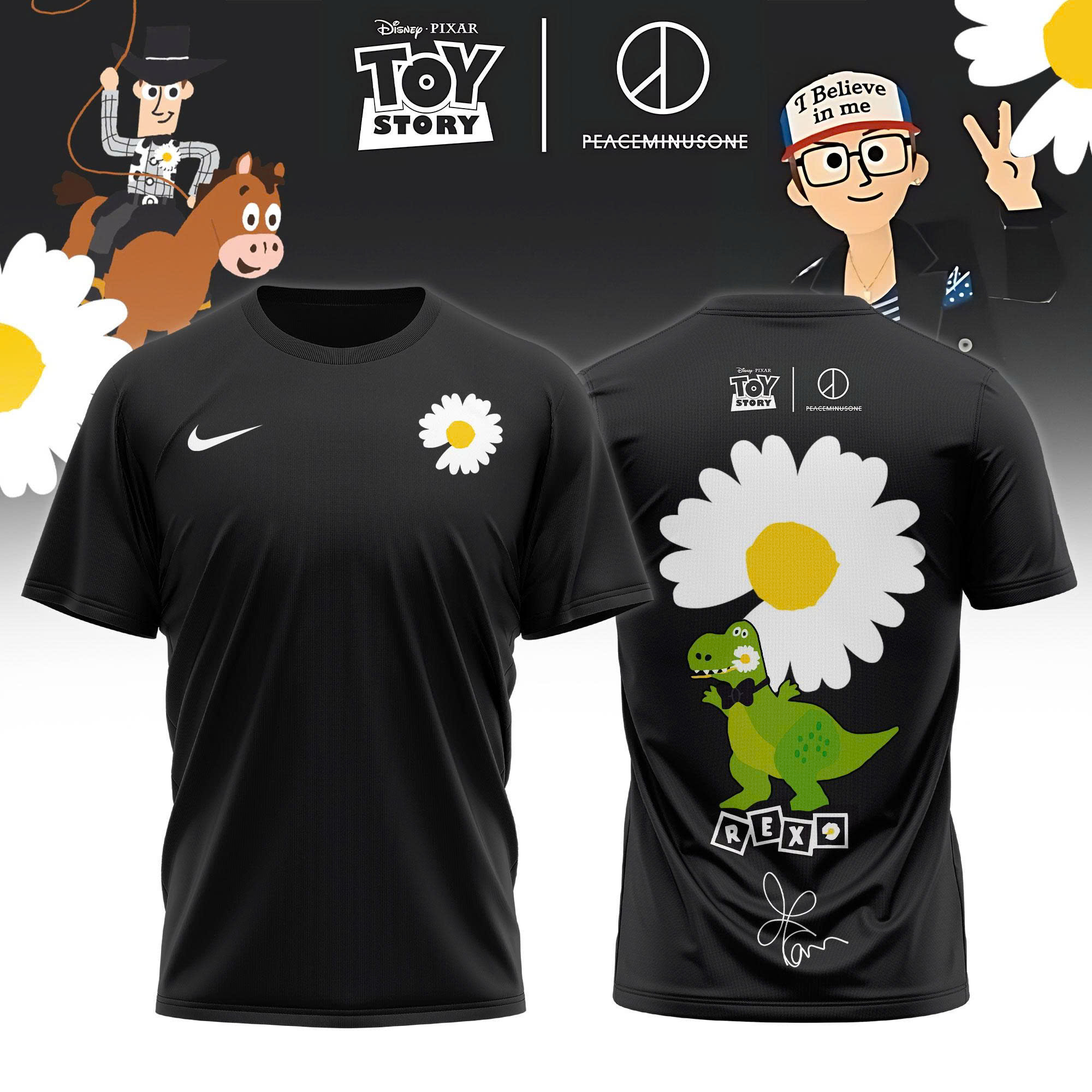 G Dragon PEACEMINUSONE x Toy Story Limited Merchandise T Shirt