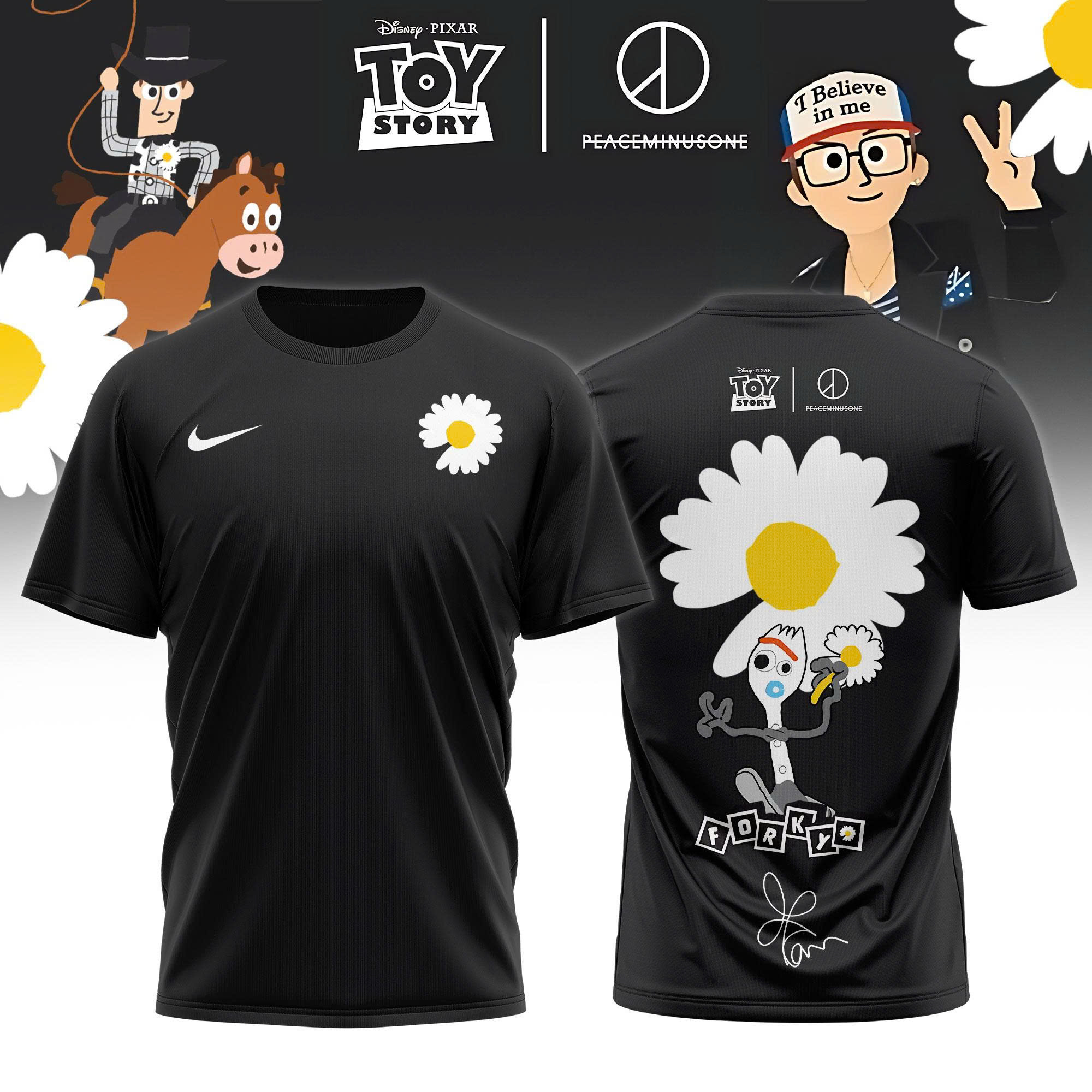 G Dragon PEACEMINUSONE x Toy Story Premium Fan Graphic Tee