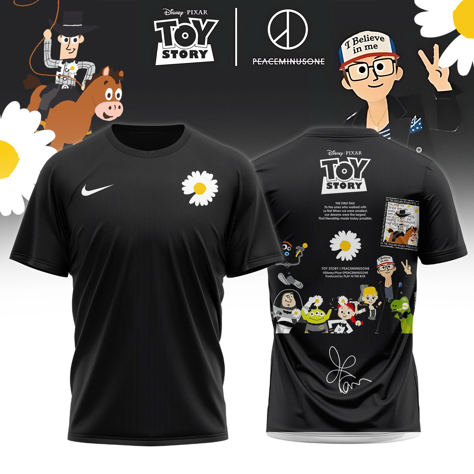 G Dragon PEACEMINUSONE x Toy Story Premium Graphic T Shirt Collection