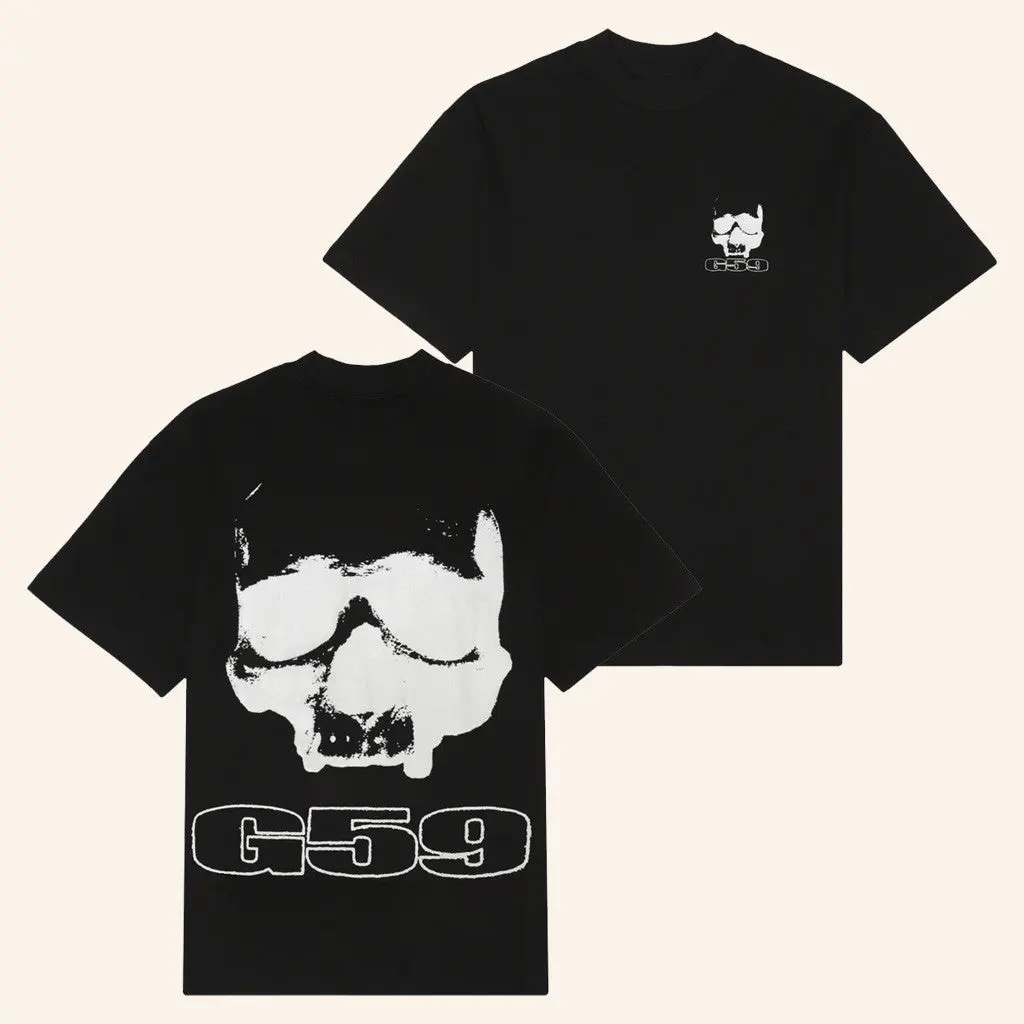G59 Merch Skull G59 Black TShirt Gift Ideas For Dad