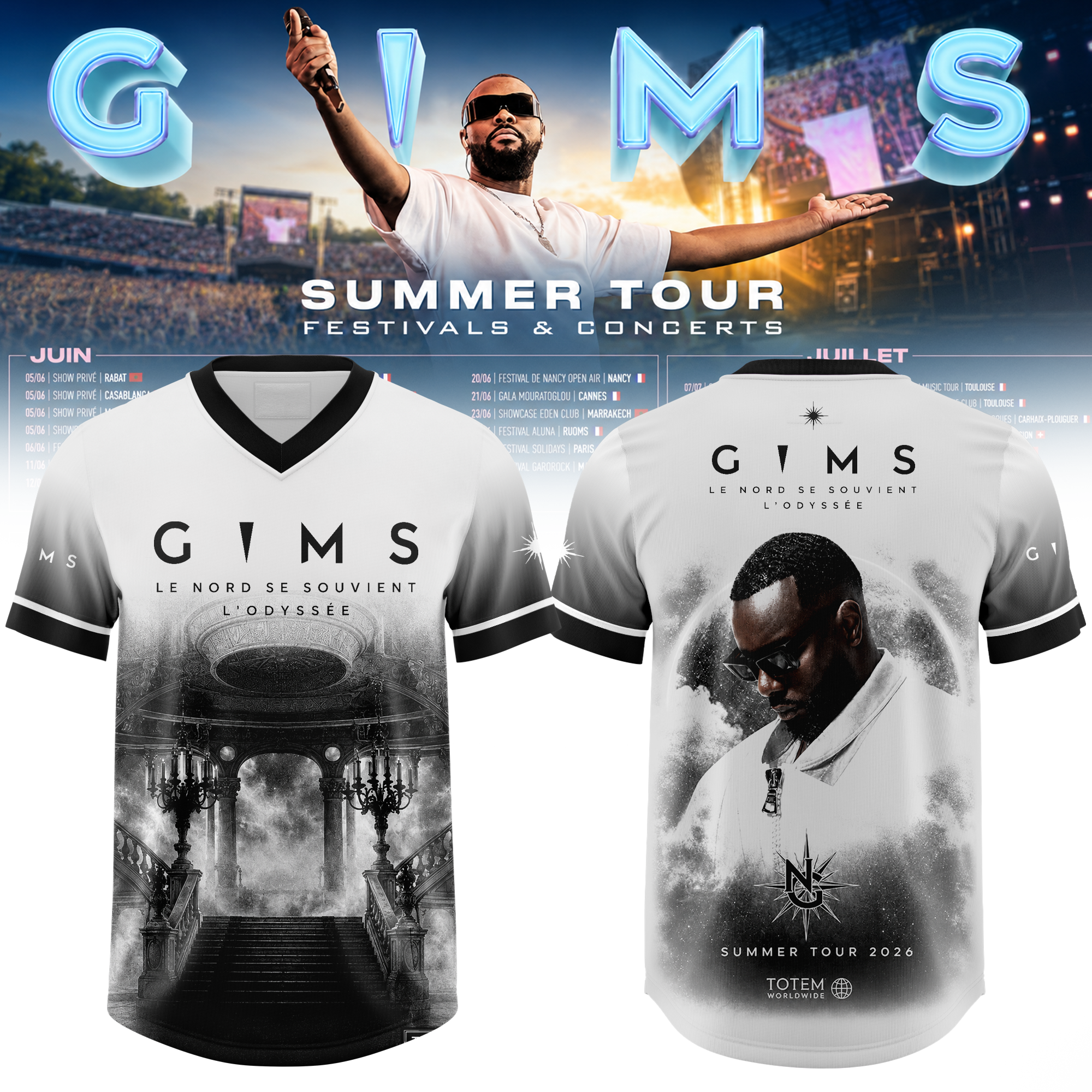 GIMS Summer Tour 2026 Collector Edition Merchandise Collection