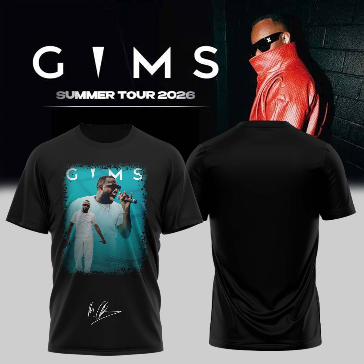 GIMS Summer Tour 2026 Collector Edition Music Fan T Shirt