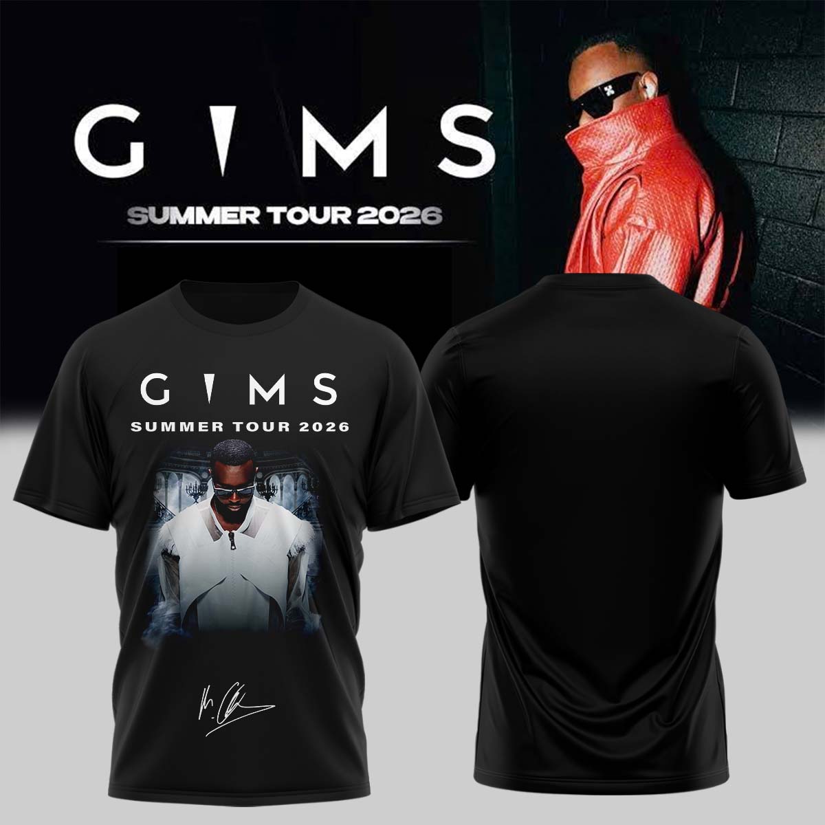 GIMS Summer Tour 2026 Exclusive Graphic Tee Limited Edition