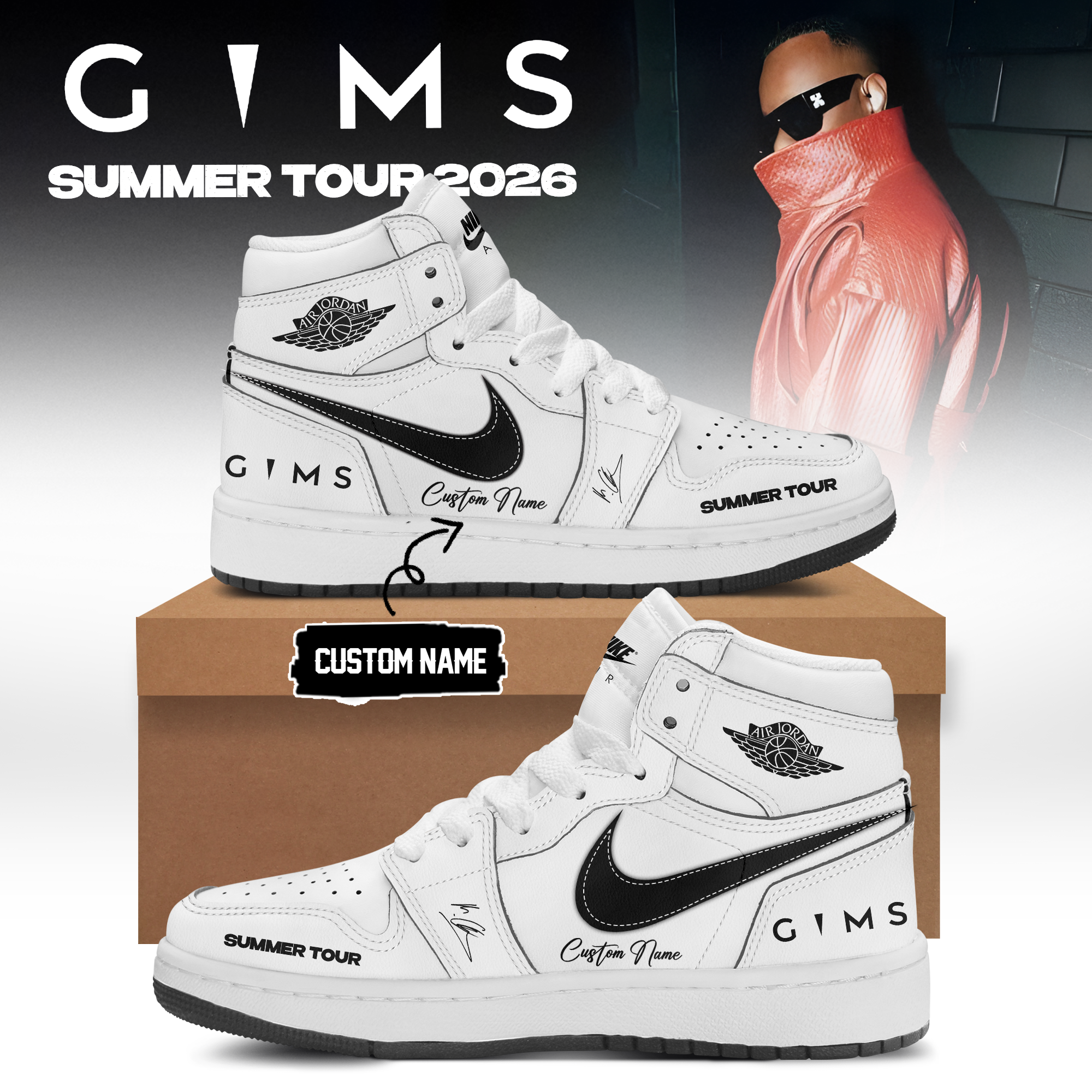 GIMS Summer Tour 2026 Exclusive Signature Fan Footwear