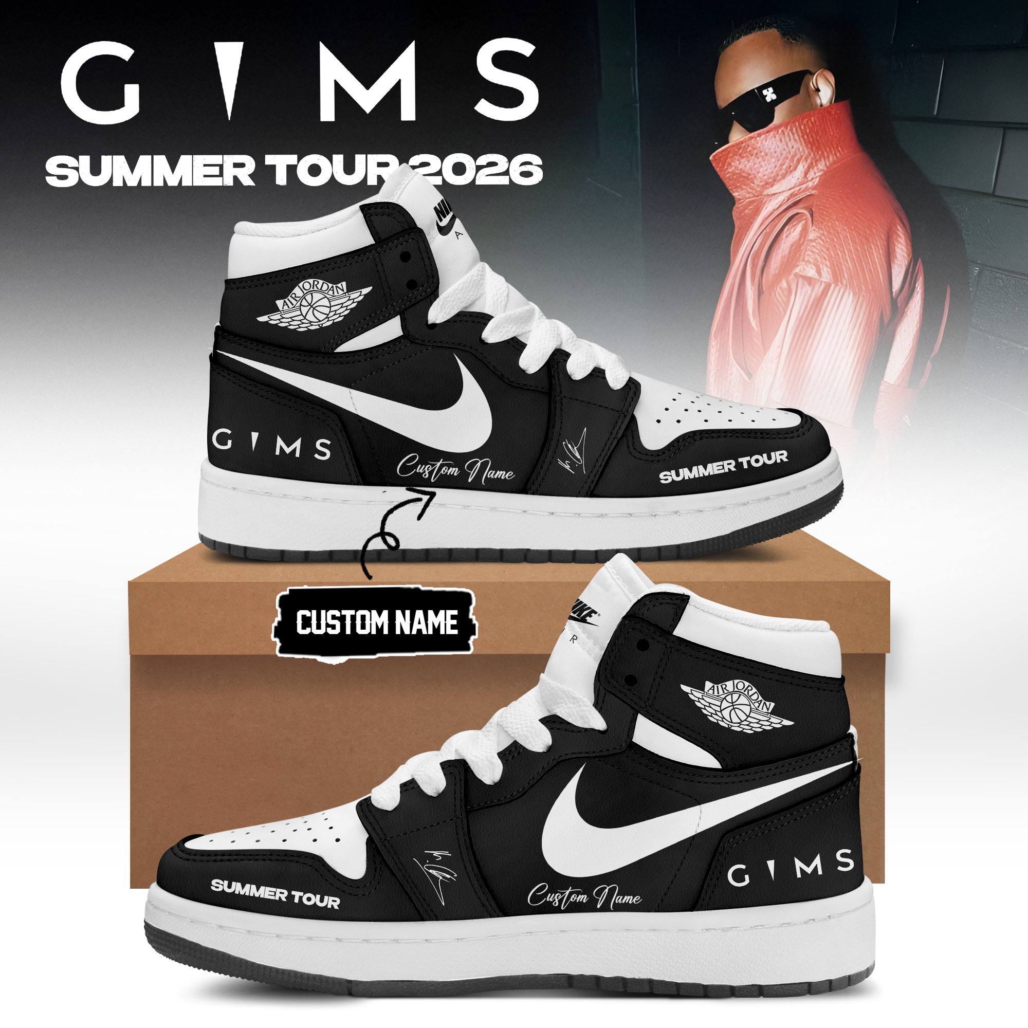 GIMS Summer Tour 2026 Exclusive Signature Lifestyle Sneakers for Fans