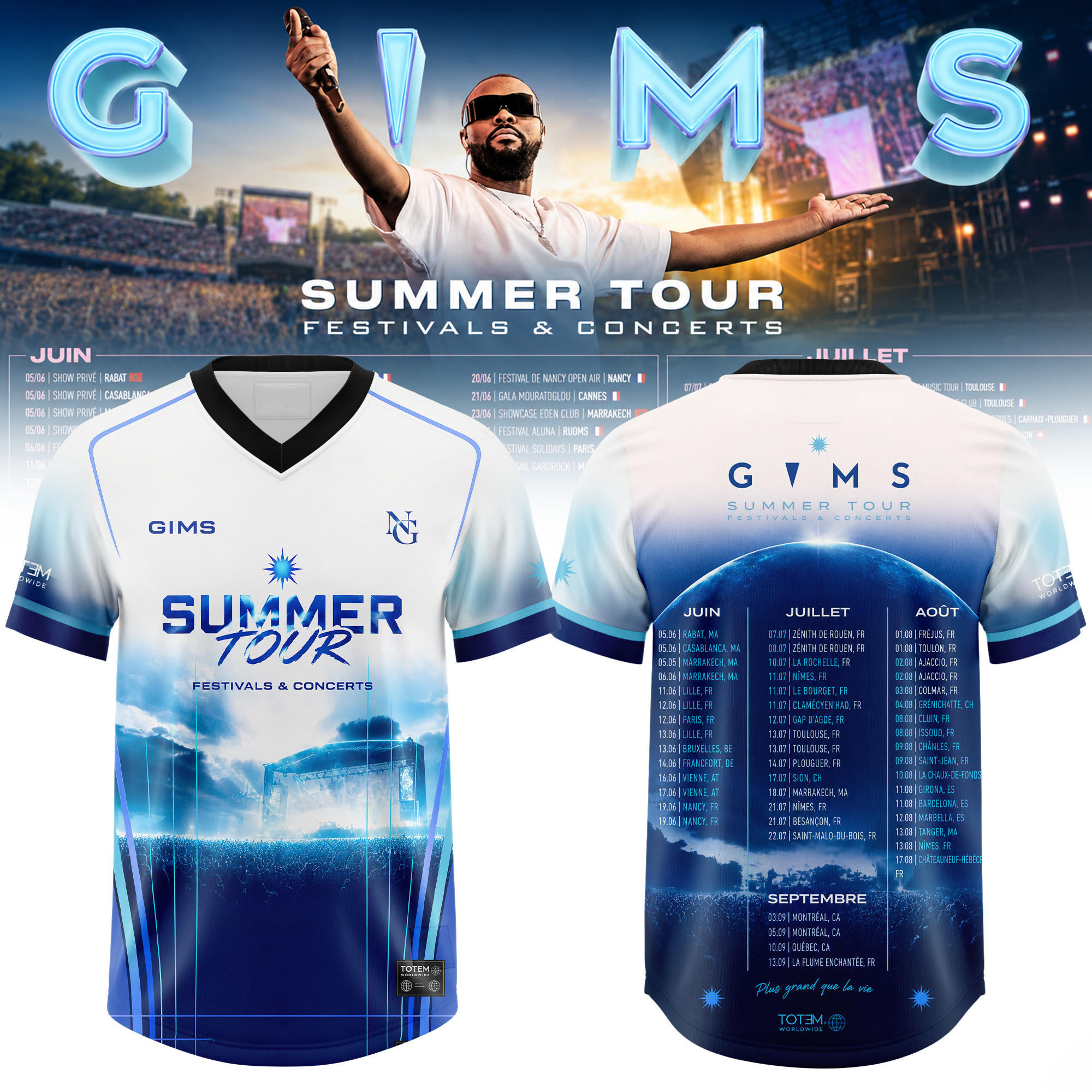 GIMS Summer Tour 2026 Premium Fan Merchandise Collection